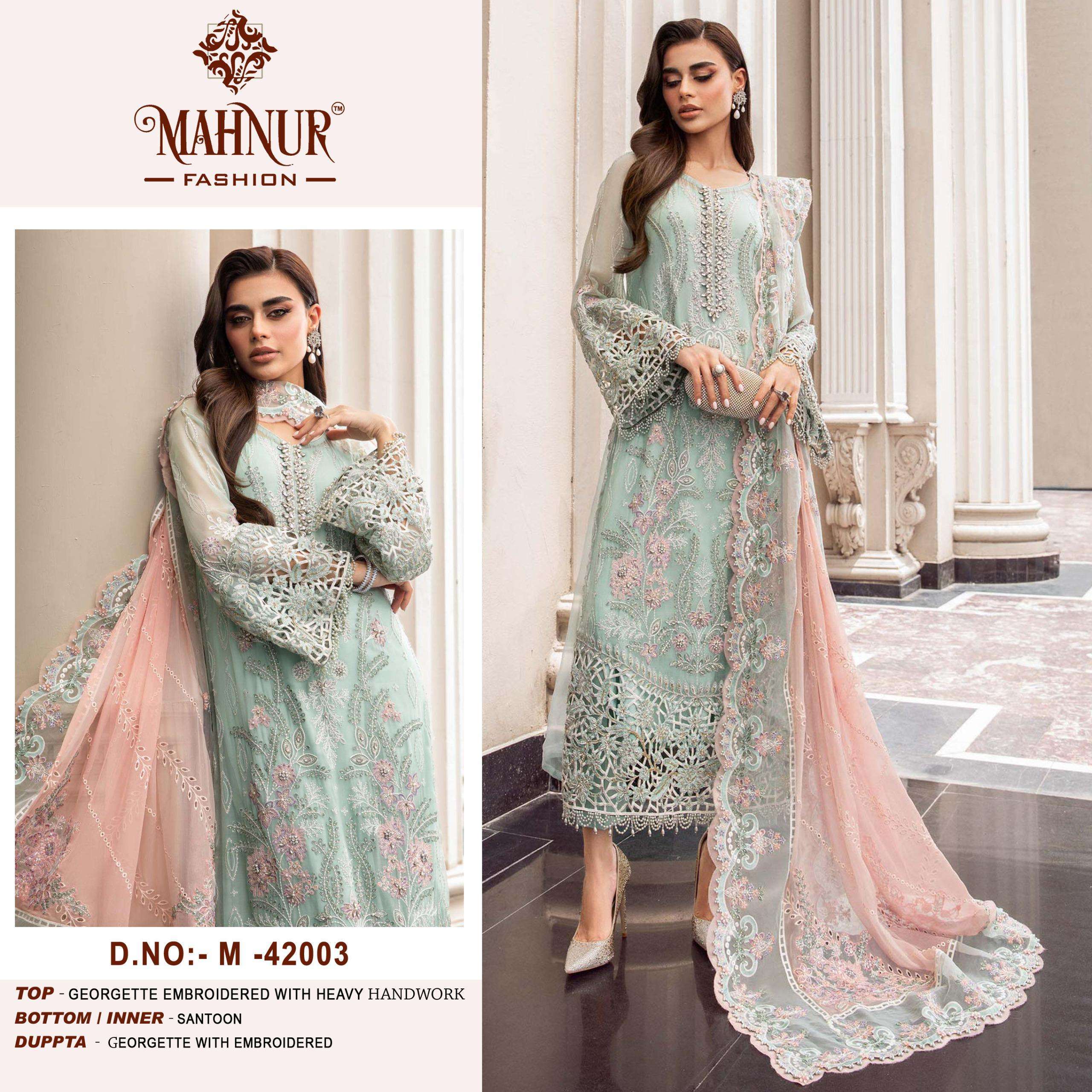 Mahnur Vol 42 Georgette Wholesale market for unstitched Salwar kameez in Mumbai