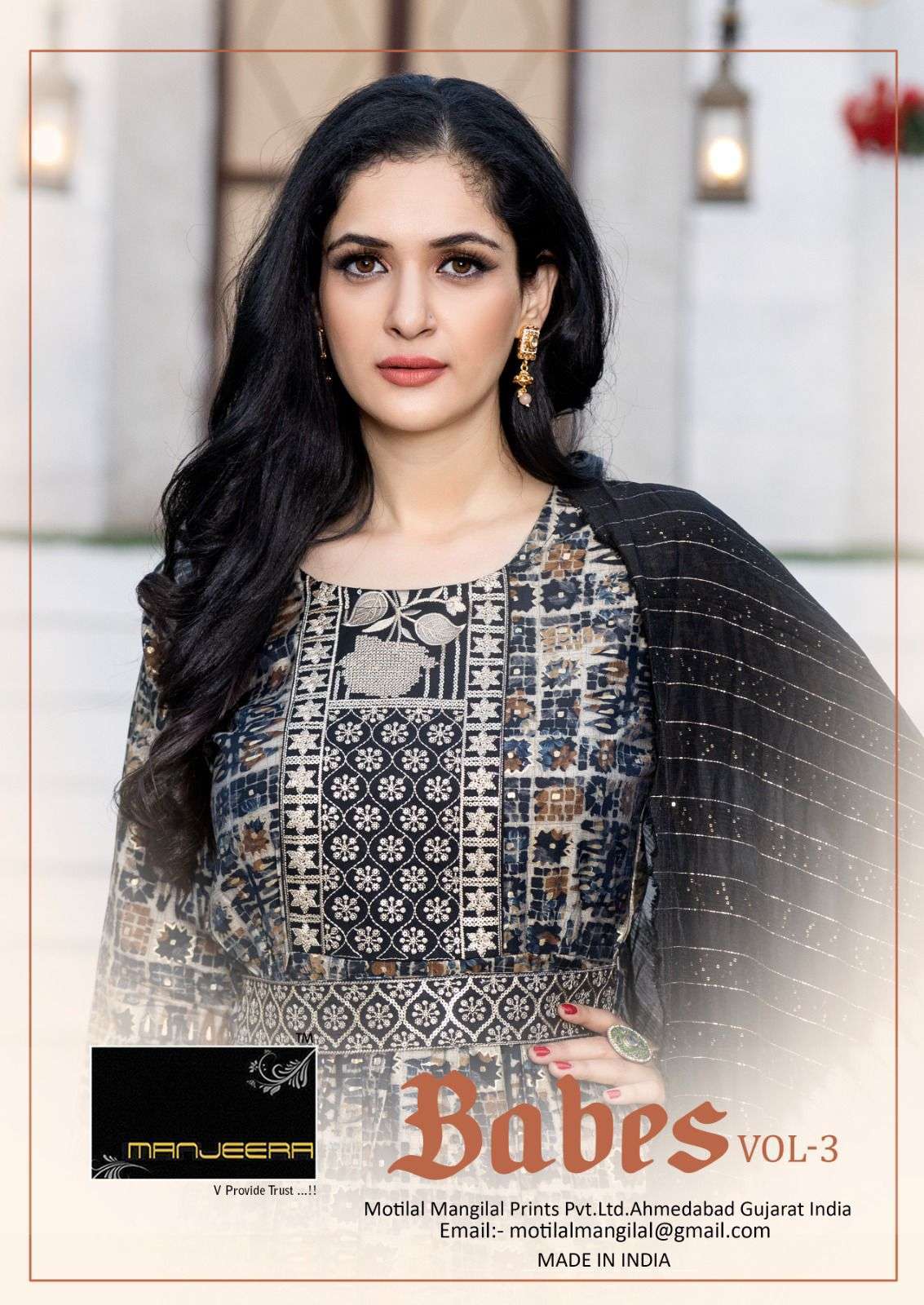 MANJEERA BABES 3 Party wear kurti manufacturers in Bangalore