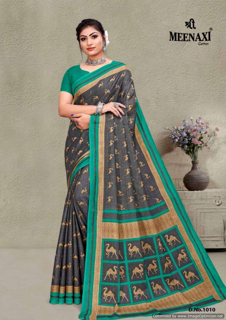 Meenaxi Krishnaveni Vol-1 – Cotton Bollywood saree wholesalers in Tamil Nadu