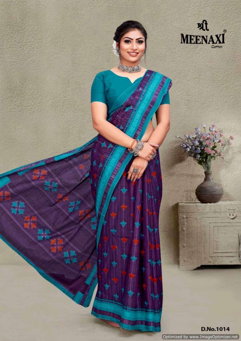 Meenaxi Krishnaveni Vol-1 – Cotton Bollywood saree wholesalers in Tamil Nadu