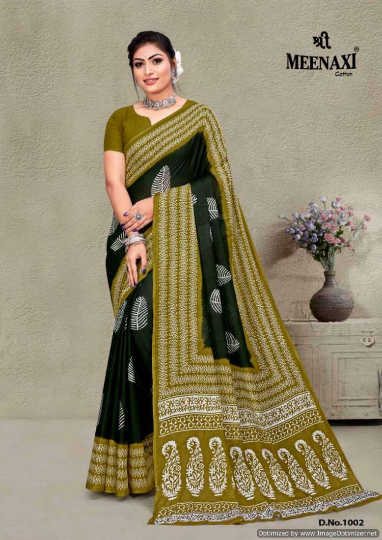 Meenaxi Krishnaveni Vol-1 – Cotton Bollywood saree wholesalers in Tamil Nadu