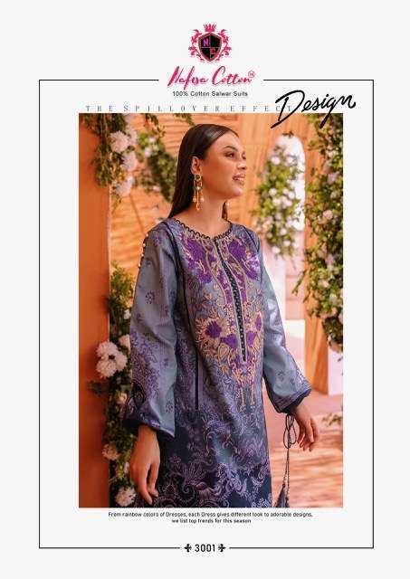 Nafisa Mehra Karachi Vol-3 Cotton Dress Material suppliers in Delhi