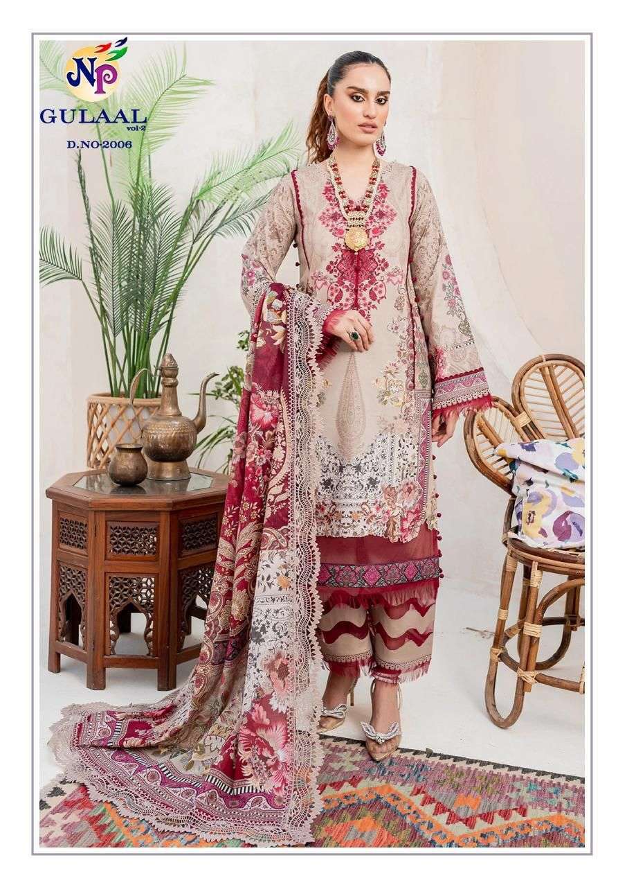 Nand Gopal Gulaal Vol 2 Karachi Cotton Printed dress material wholesale in Mumbai