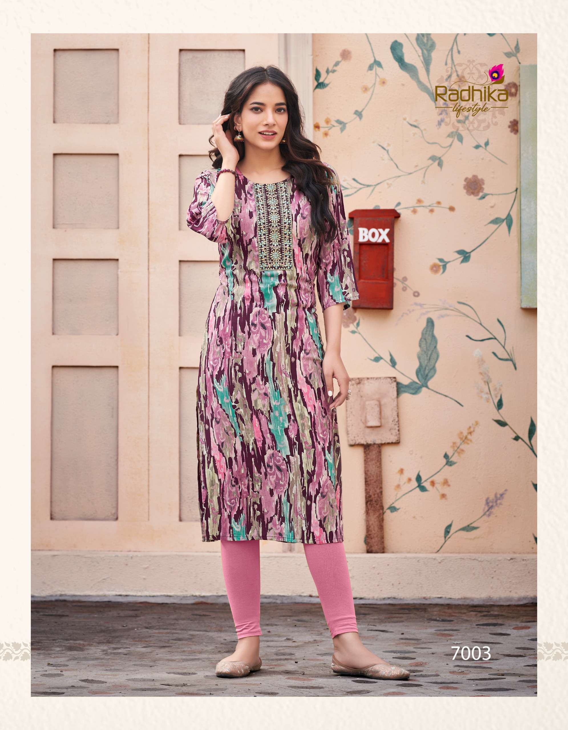 RADHIKA Lifestyle PAHEL VOL 7 Kurti suppliers in Tamil Nadu