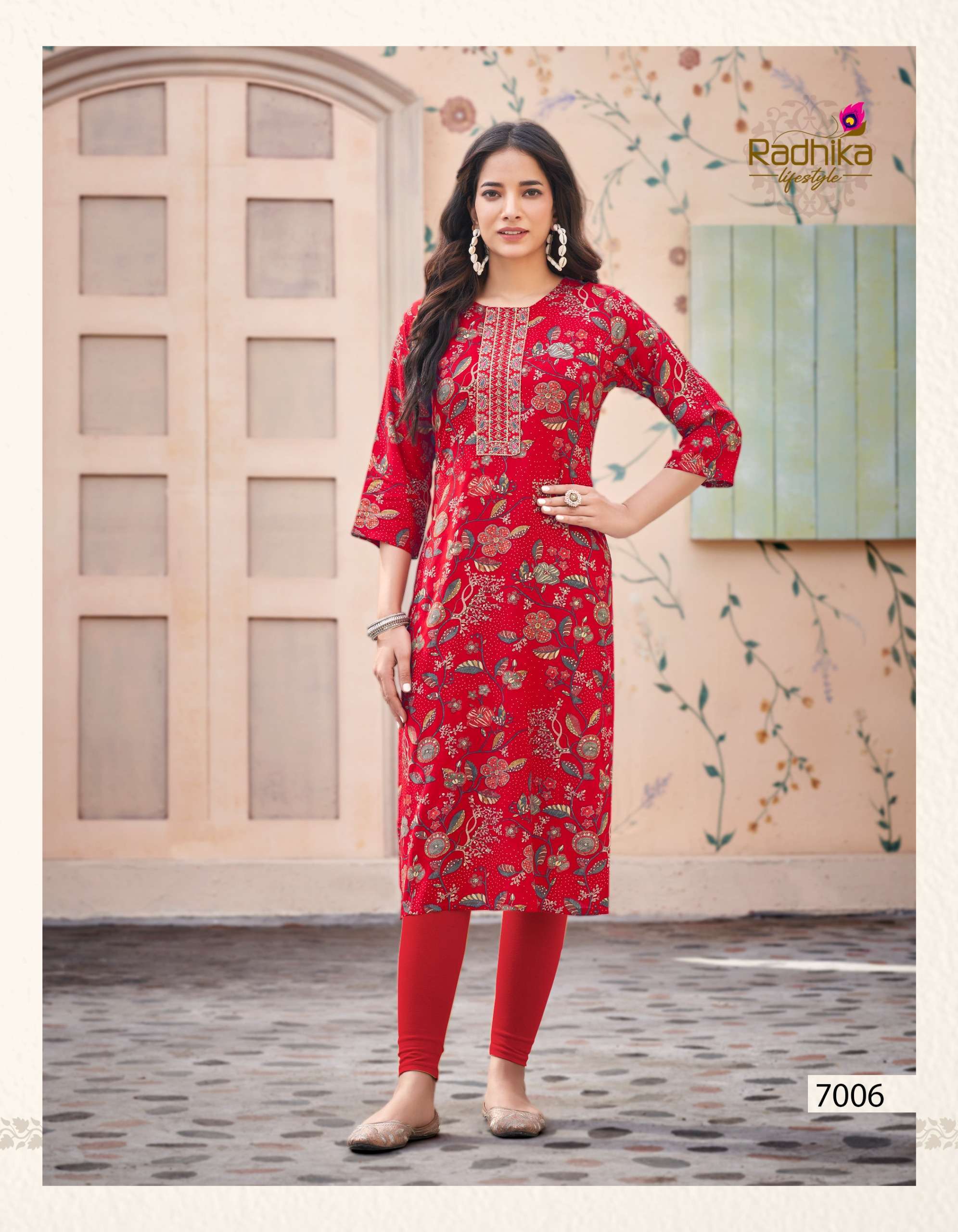 RADHIKA Lifestyle PAHEL VOL 7 Kurti suppliers in Tamil Nadu