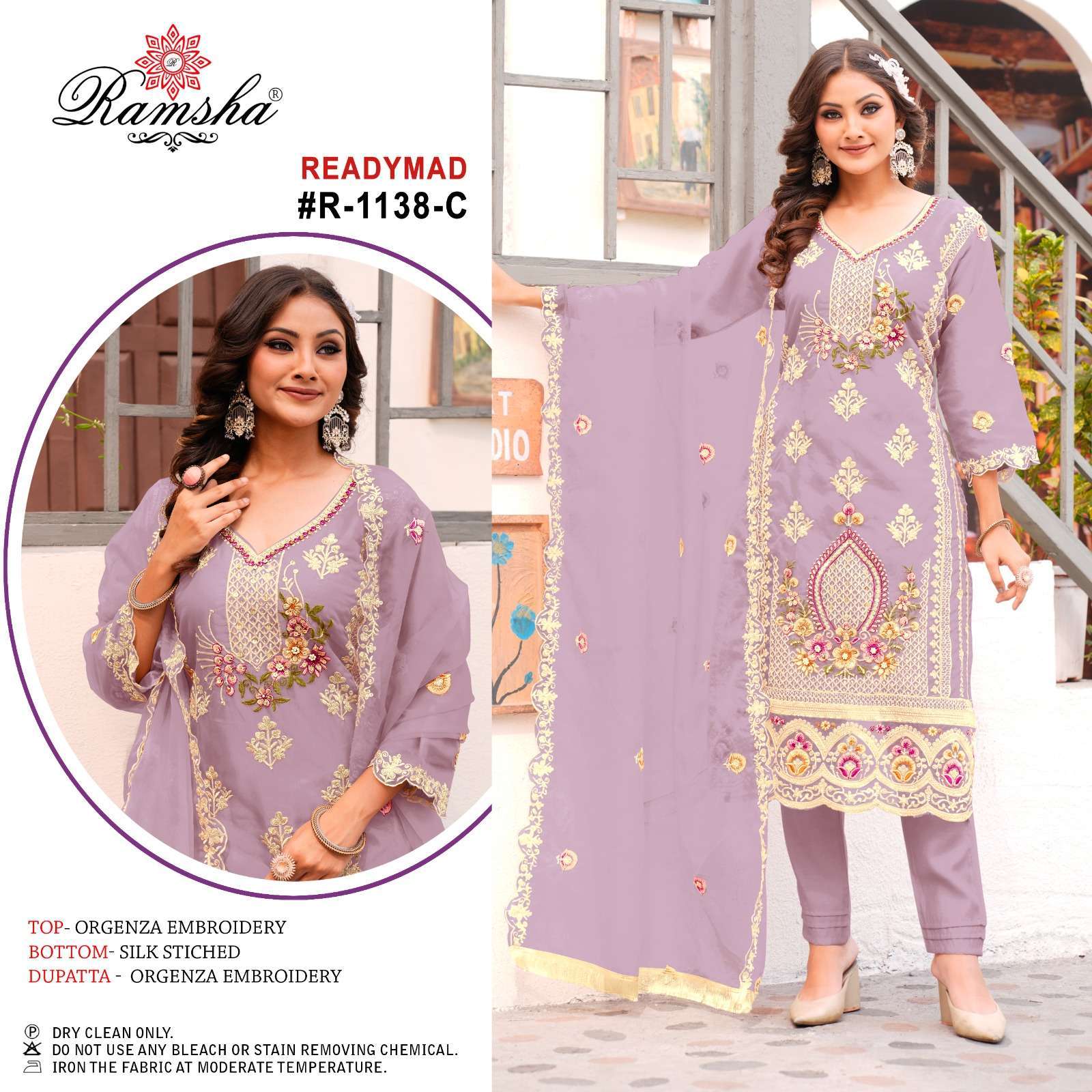 Ramsha R 1138 A To D Ready-made salwar kameez wholesale prices