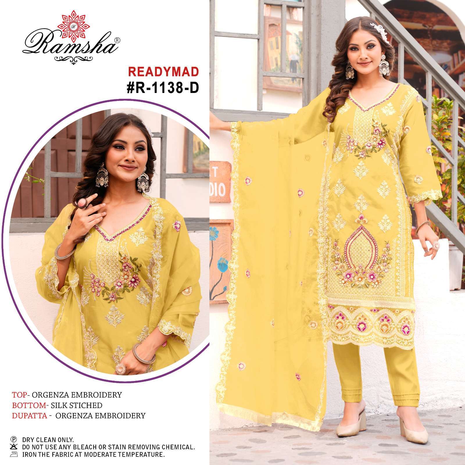 Ramsha R 1138 A To D Ready-made salwar kameez wholesale prices