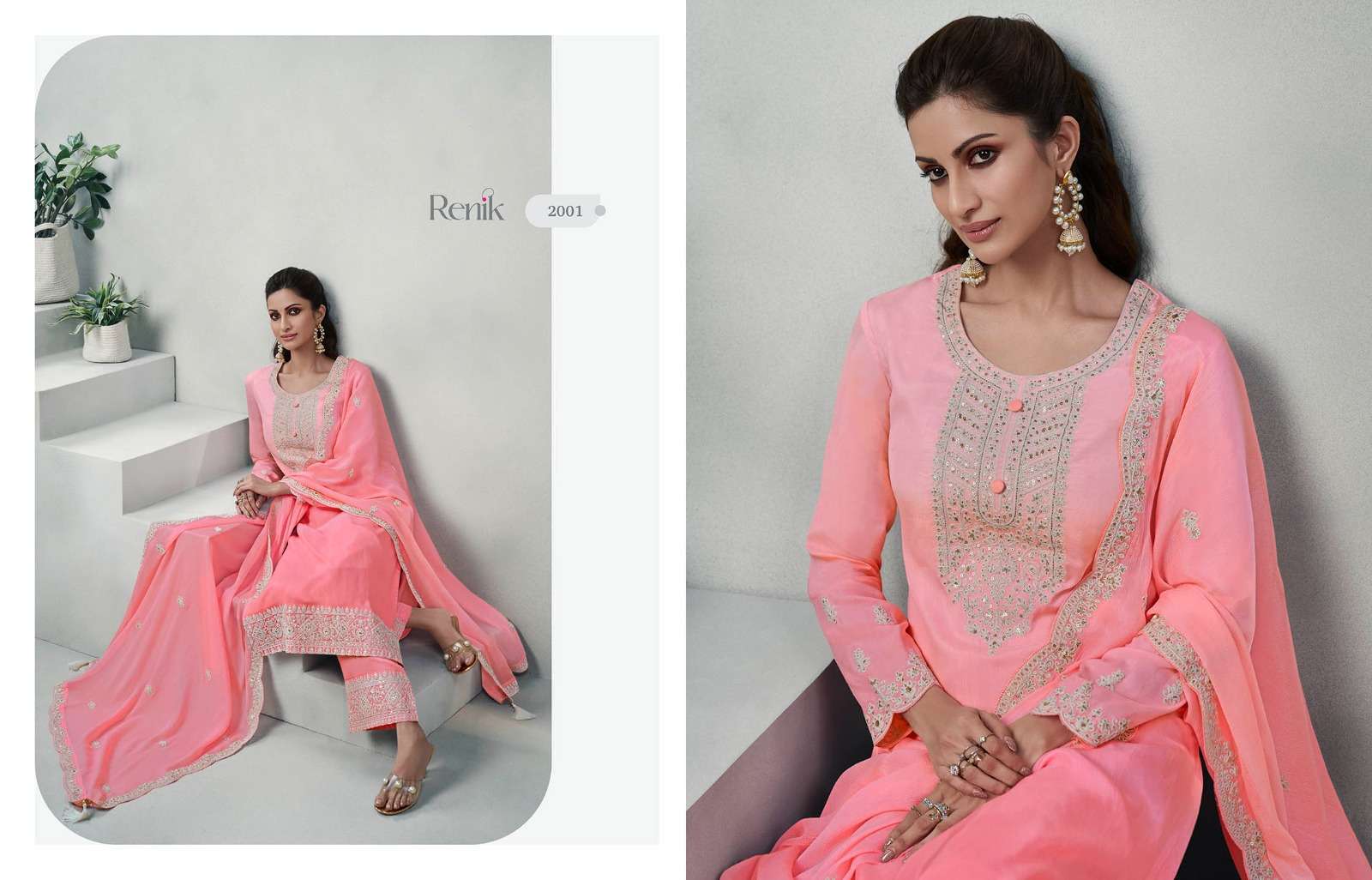 Renik Fashions LLP Ahaana  Latest Pakistani fashion