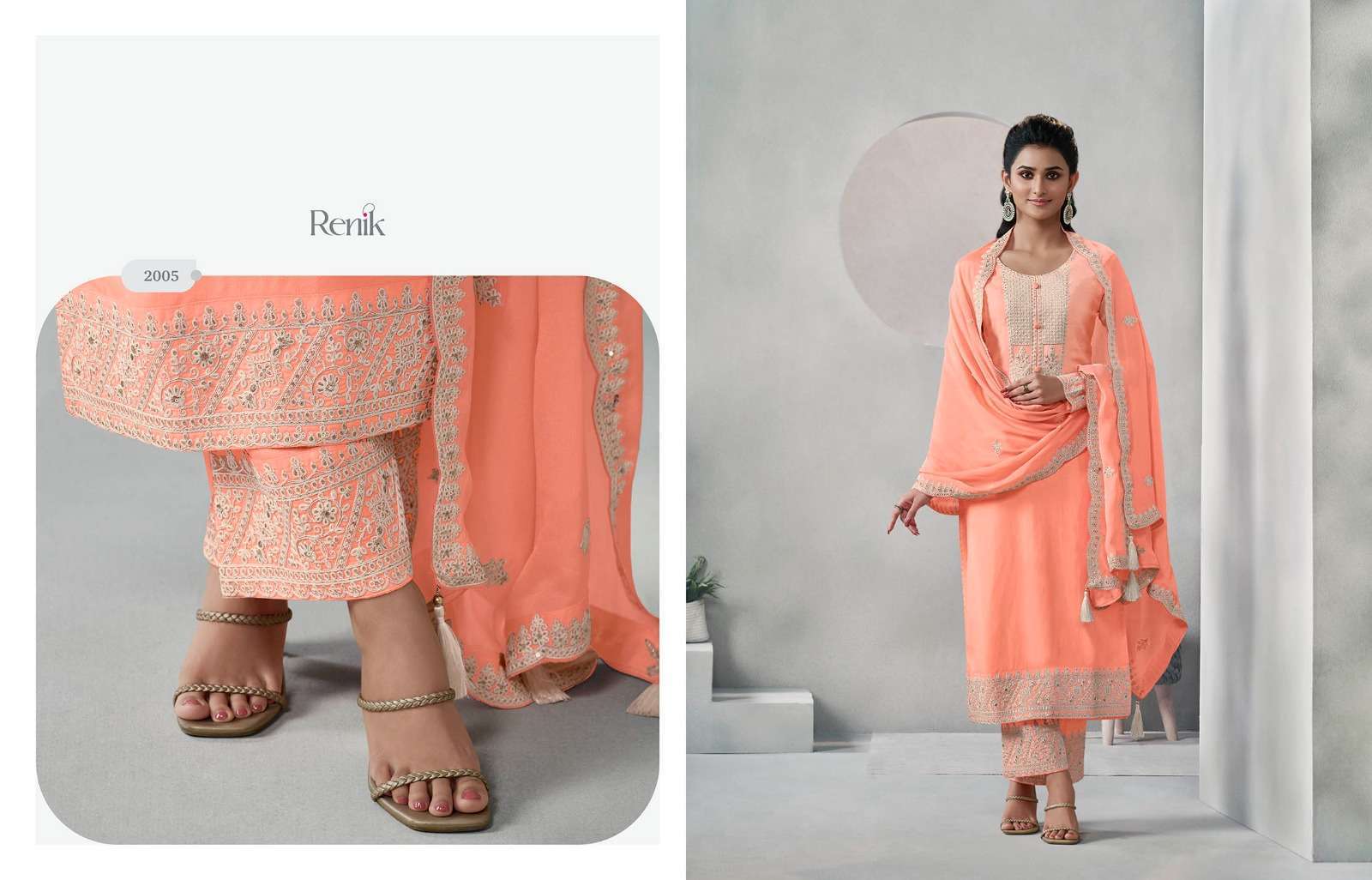 Renik Fashions LLP Ahaana  Latest Pakistani fashion