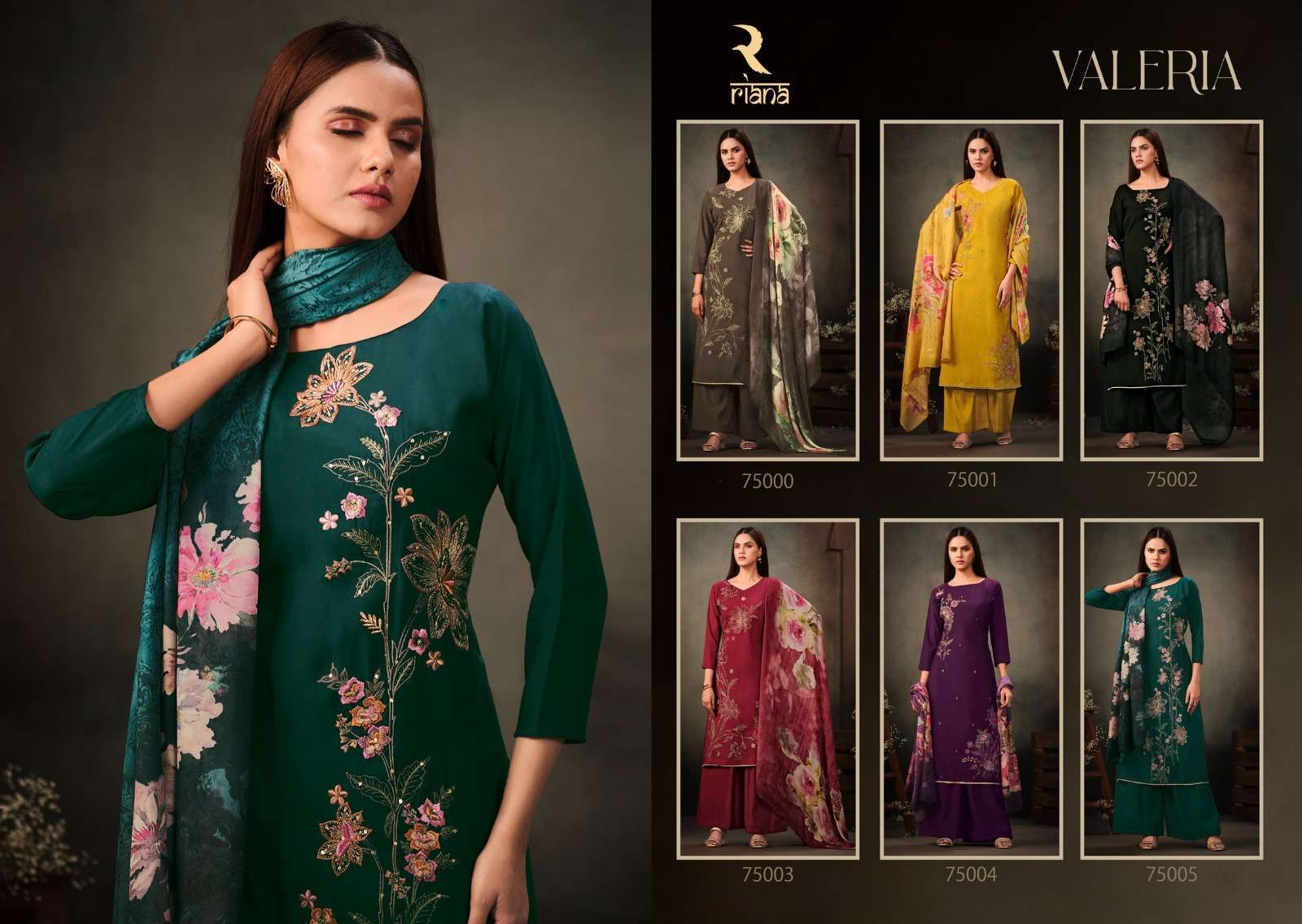 RIANA VALERIA Surat Wholesale Cotton Dress Materials