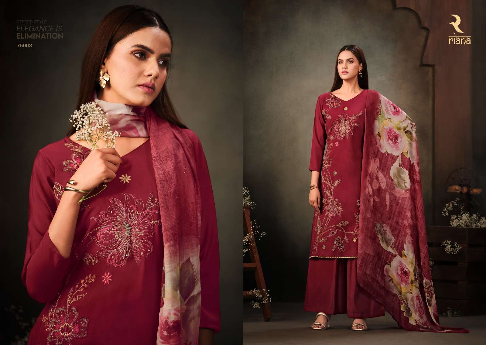 RIANA VALERIA Surat Wholesale Cotton Dress Materials