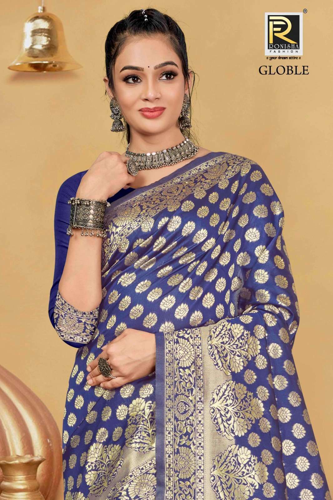 Ronisha Globle Banarasi Silk Saree online
