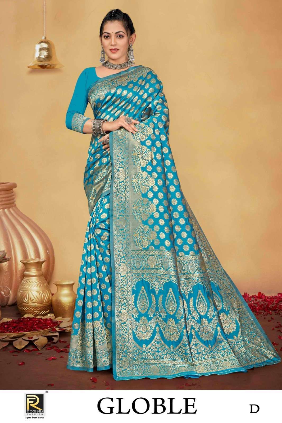 Ronisha Globle Banarasi Silk Saree online