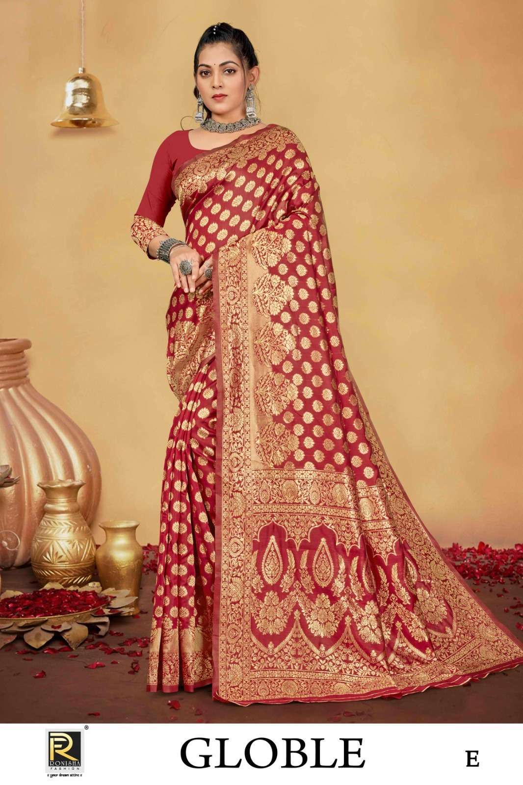 Ronisha Globle Banarasi Silk Saree online