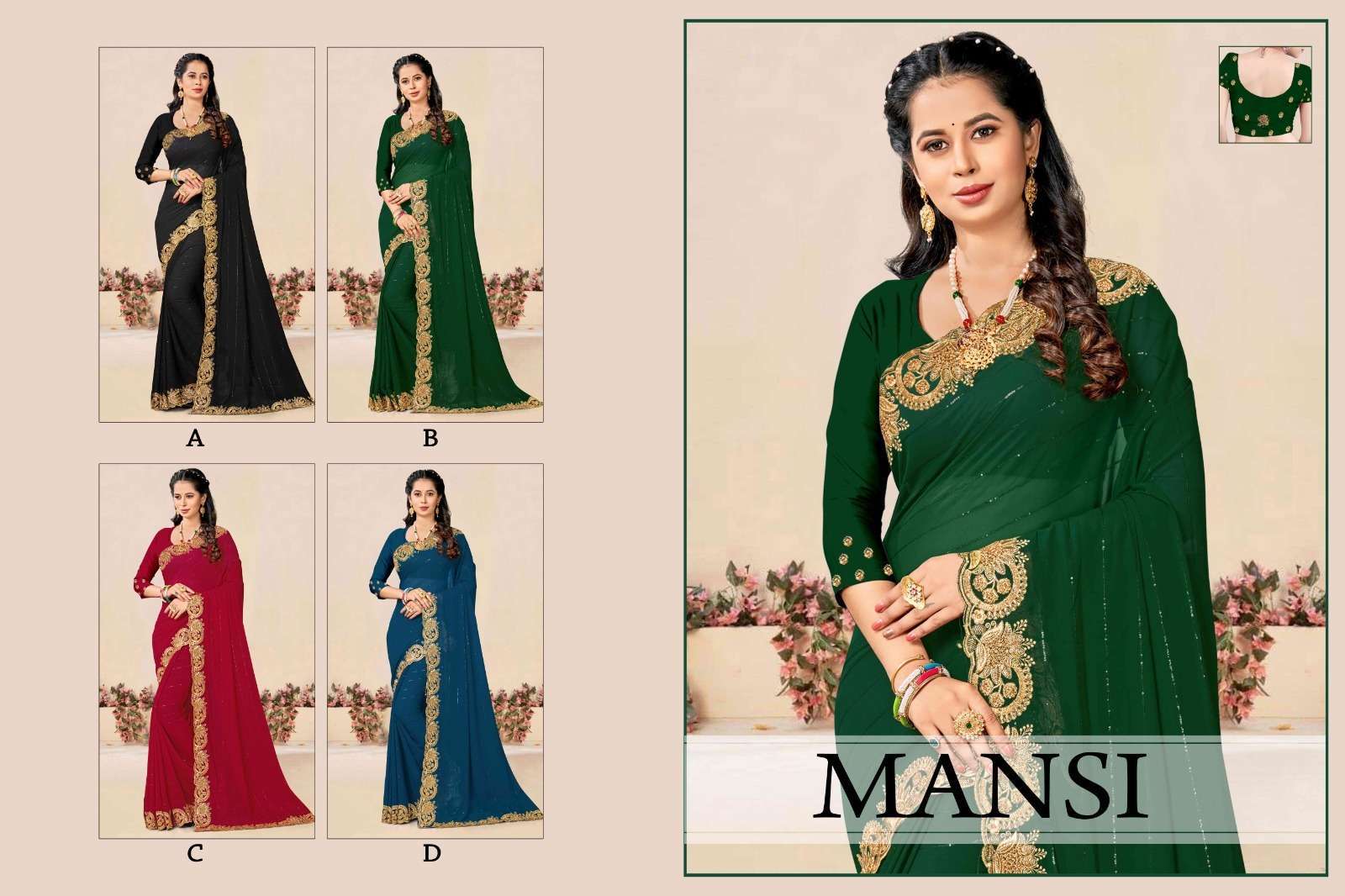 Ronisha Mansi Nagpur saree market price