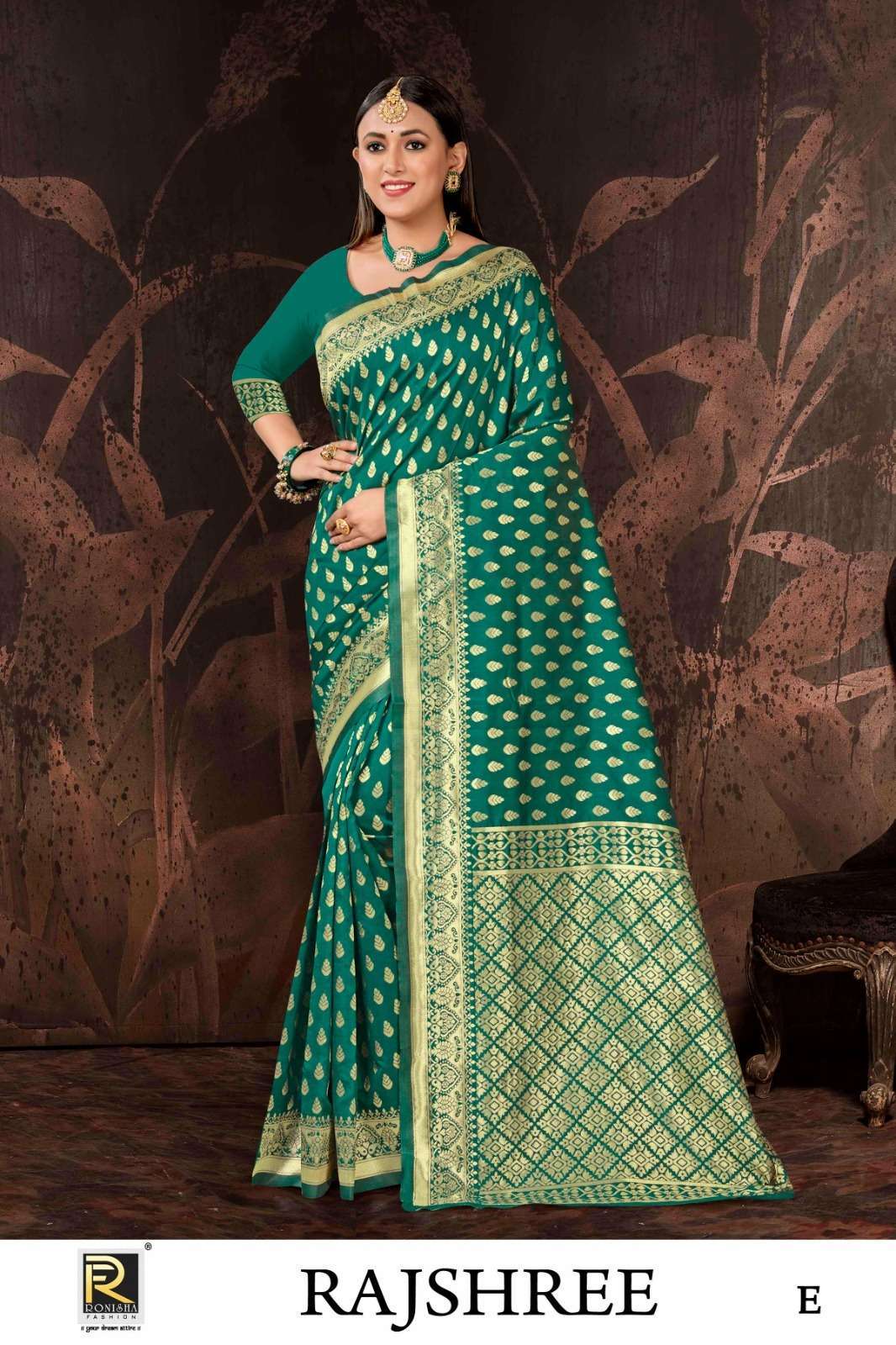 Ronisha Rajshree Banarasi Silk Saree wholesale price list