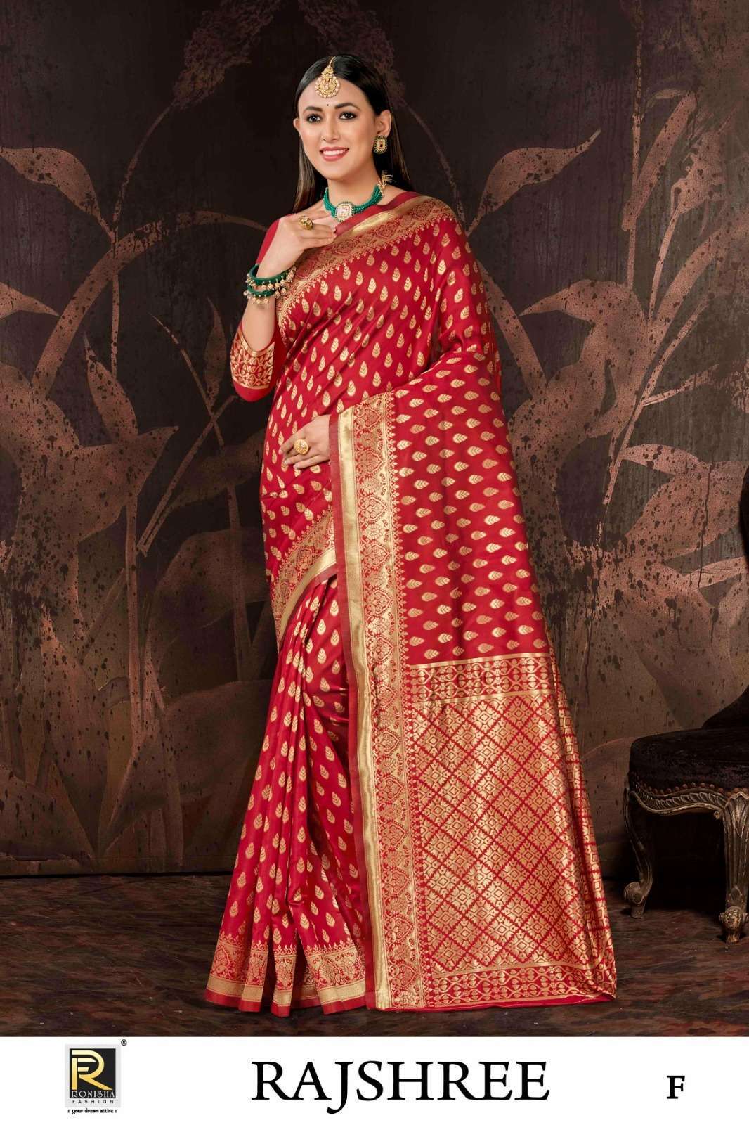 Ronisha Rajshree Banarasi Silk Saree wholesale price list