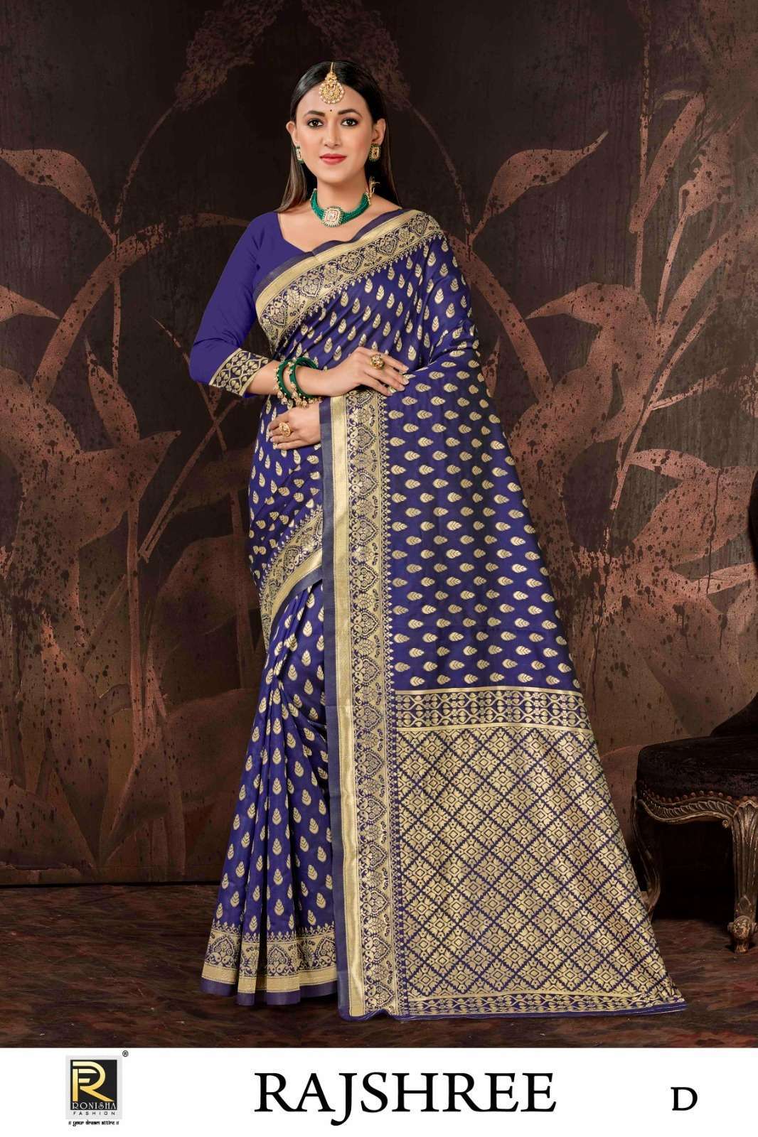 Ronisha Rajshree Banarasi Silk Saree wholesale price list