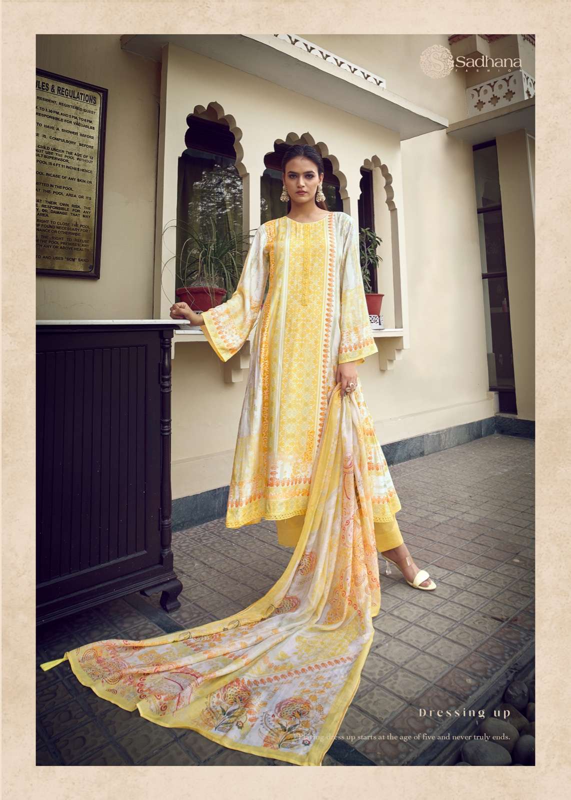 SADHANA FASHION RYSSA Formal Pakistani suits in Tamilnadu