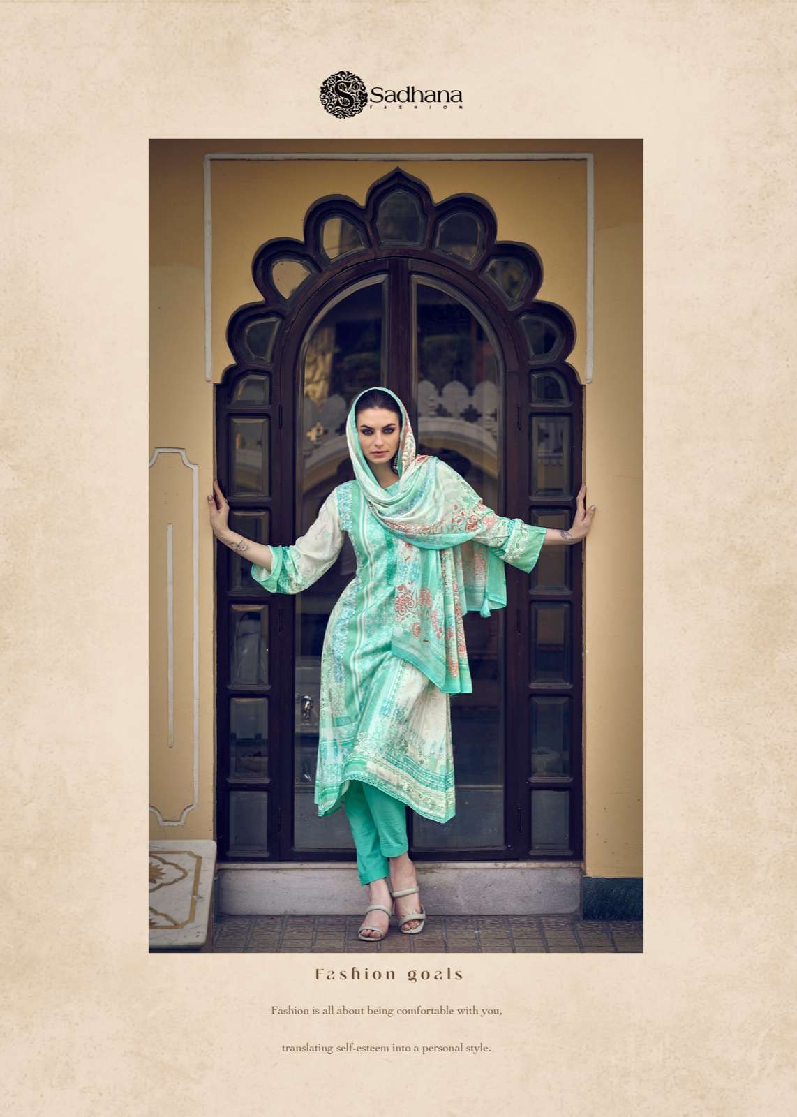 SADHANA FASHION RYSSA Formal Pakistani suits in Tamilnadu