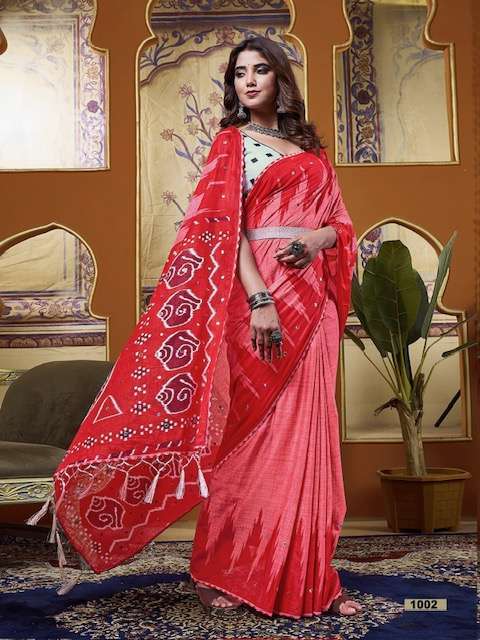 Sanskar Woven Mulmul Cotton Saree Wholesale clothing distributors
