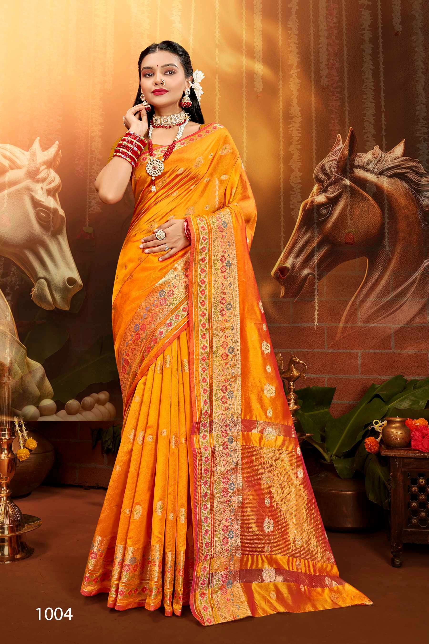 Saroj Saveraa Vol.5 Soft Organza Latest saree designs in Surat