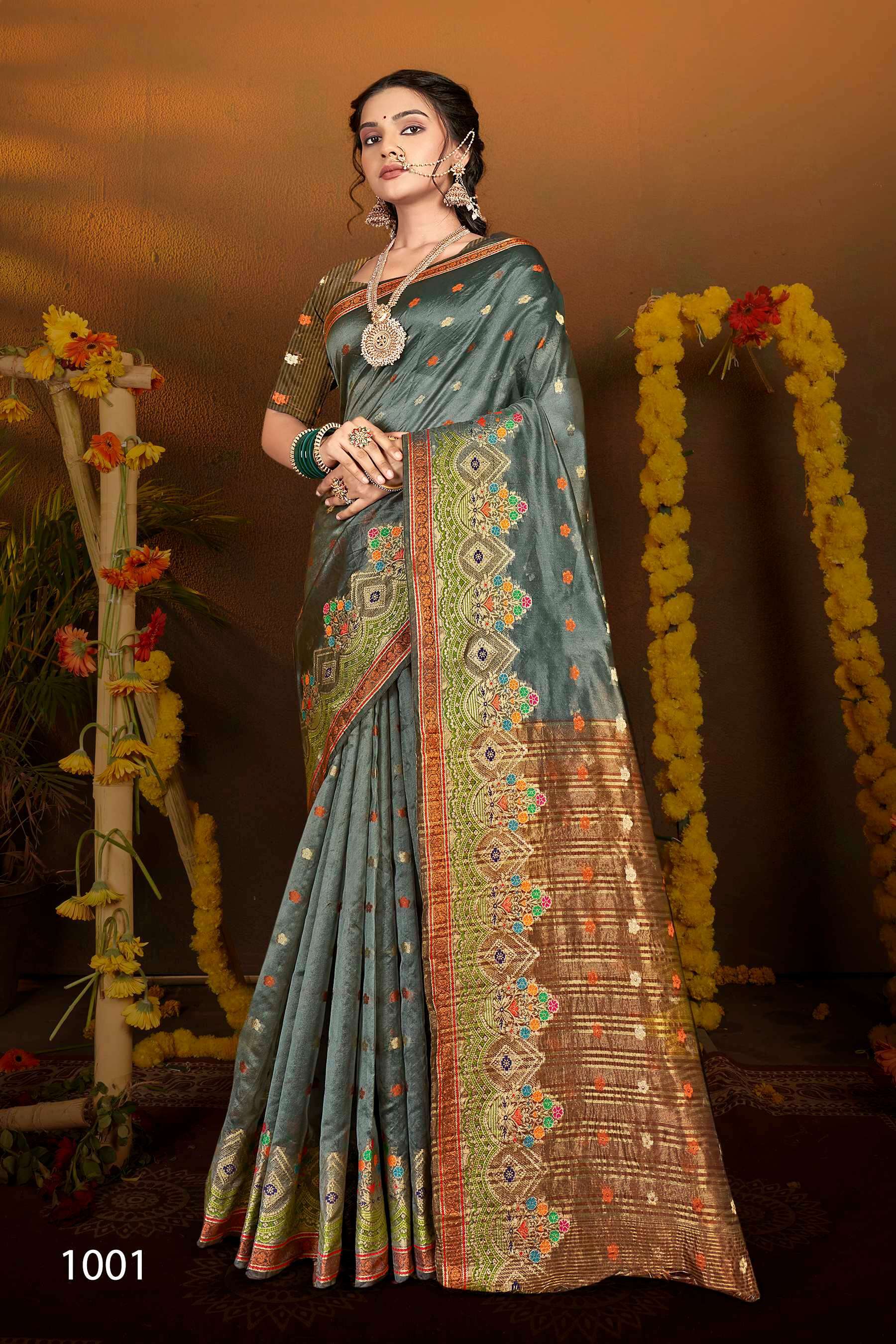 Organza silk sarees wholesale outlet