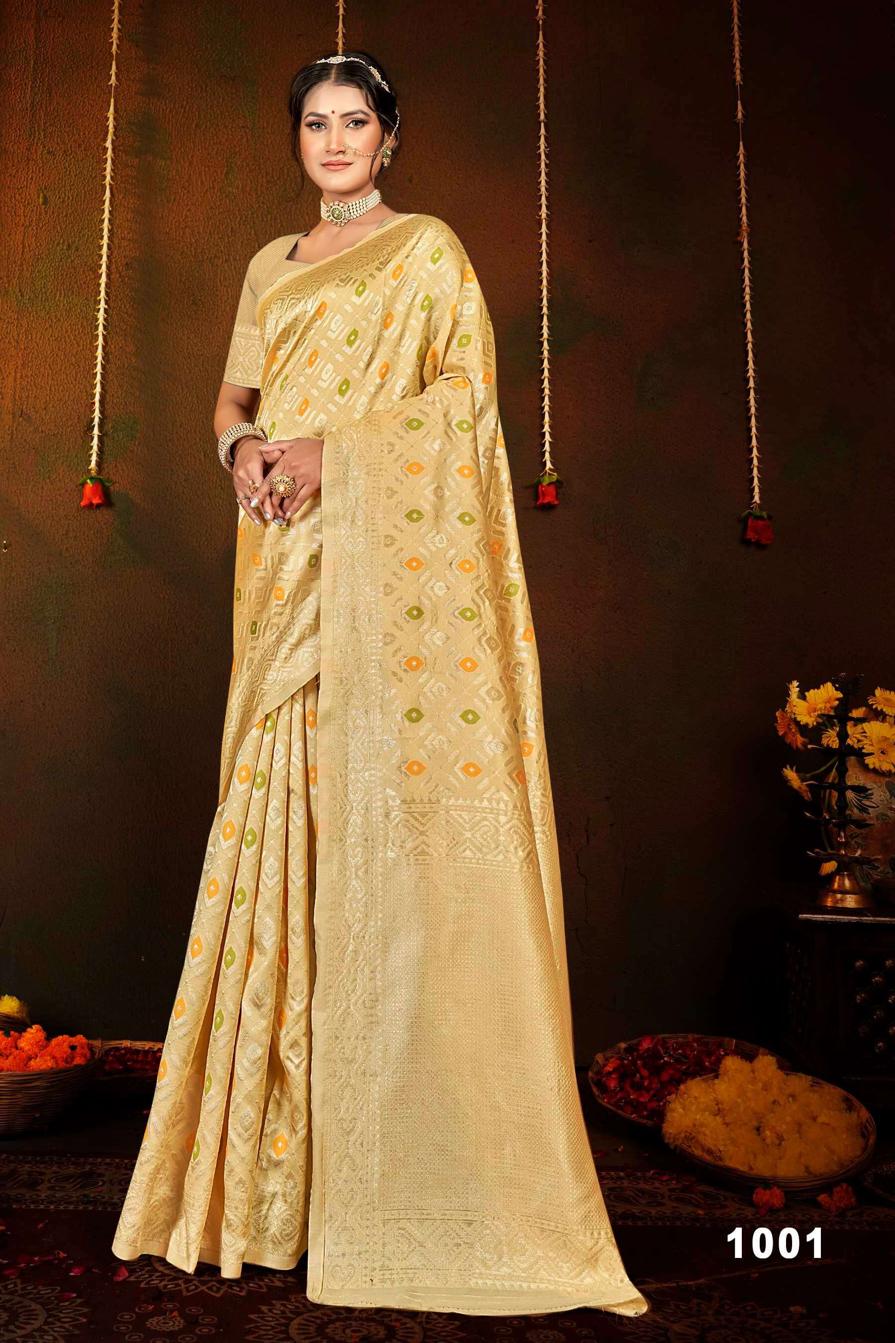 Saroj Zohra Silk Vol.3 Soft Silk With Meena Party wear sarees wholesale