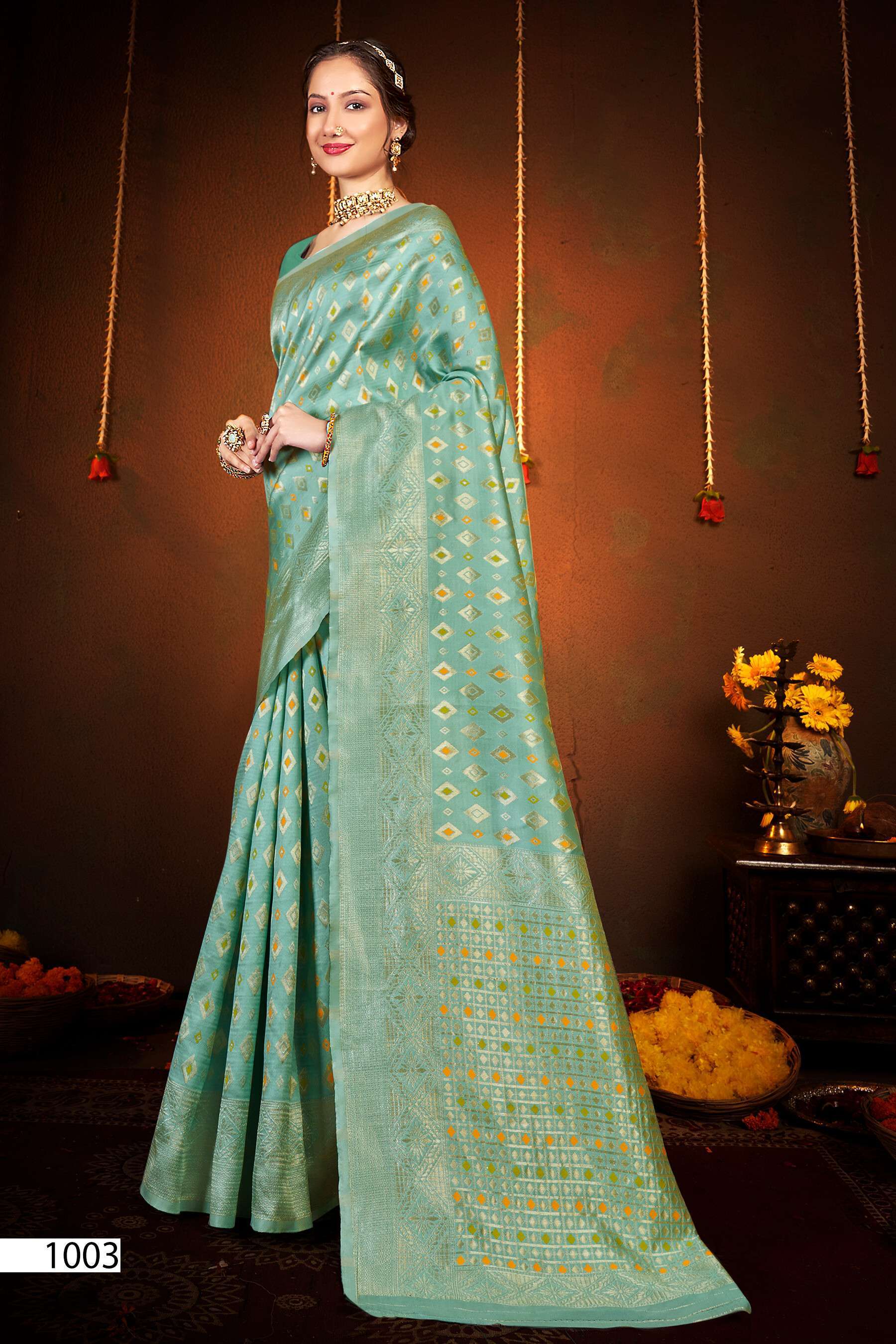 Saroj Zohra Silk Vol.4 Soft Silk With Meena Traditional sarees wholesale