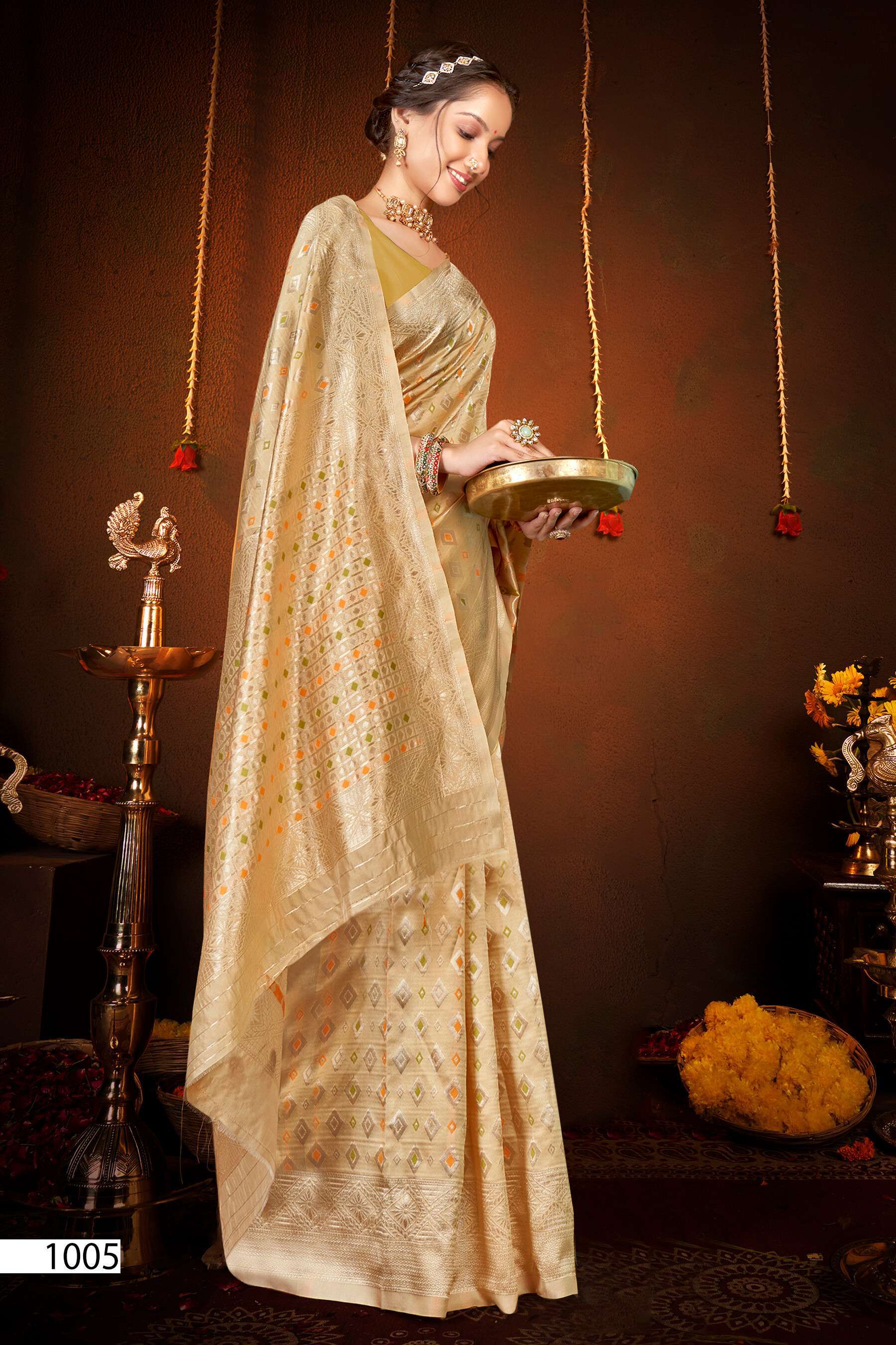 Saroj Zohra Silk Vol.4 Soft Silk With Meena Traditional sarees wholesale