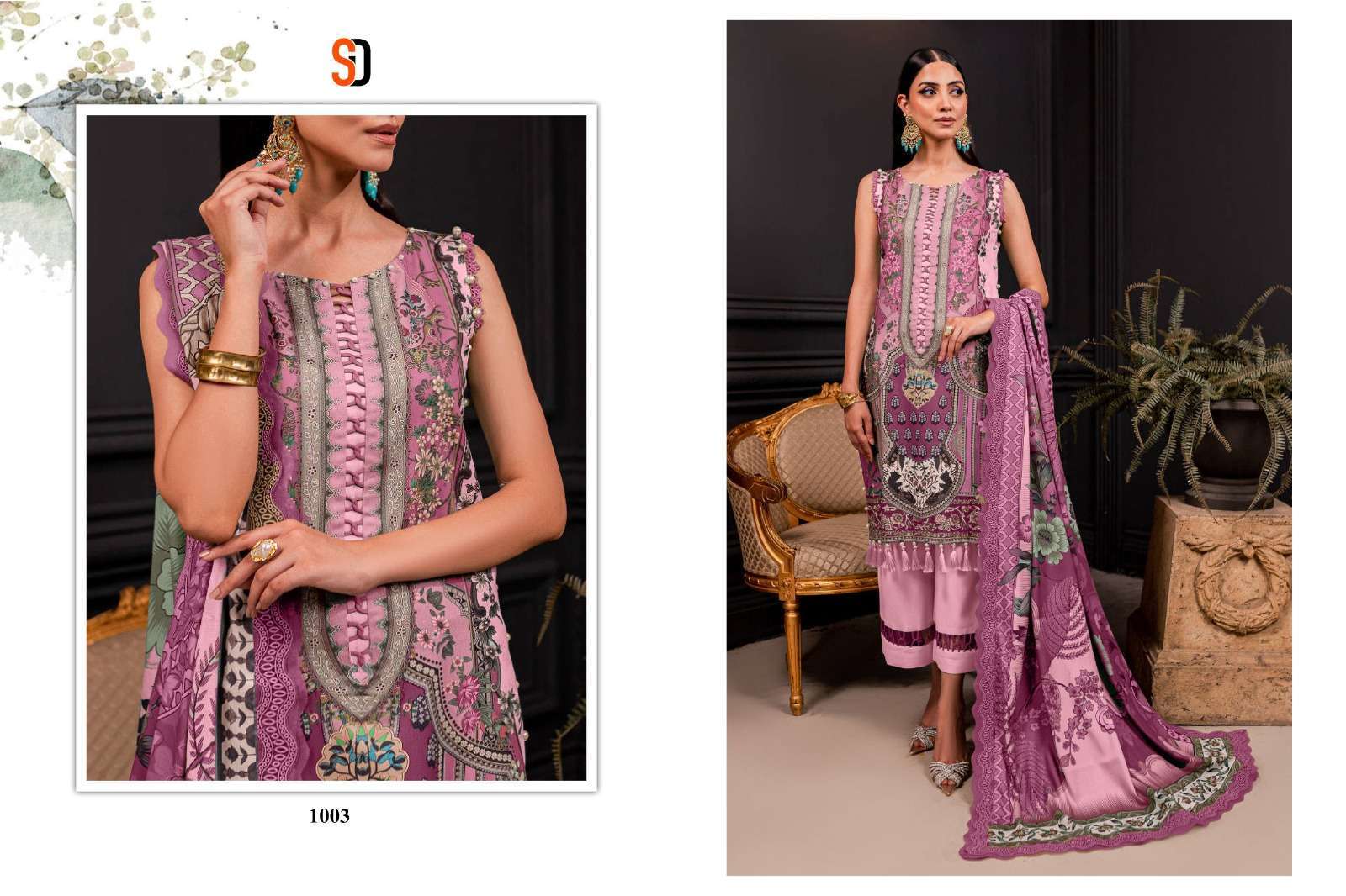 Shraddha Needle Wonder Vol 1 Embroidery Wholesale salwar kameez catalog