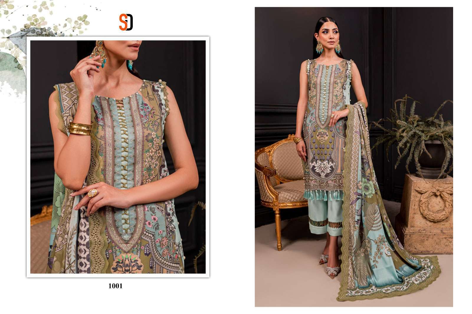Shraddha Needle Wonder Vol 1 Embroidery Wholesale salwar kameez catalog
