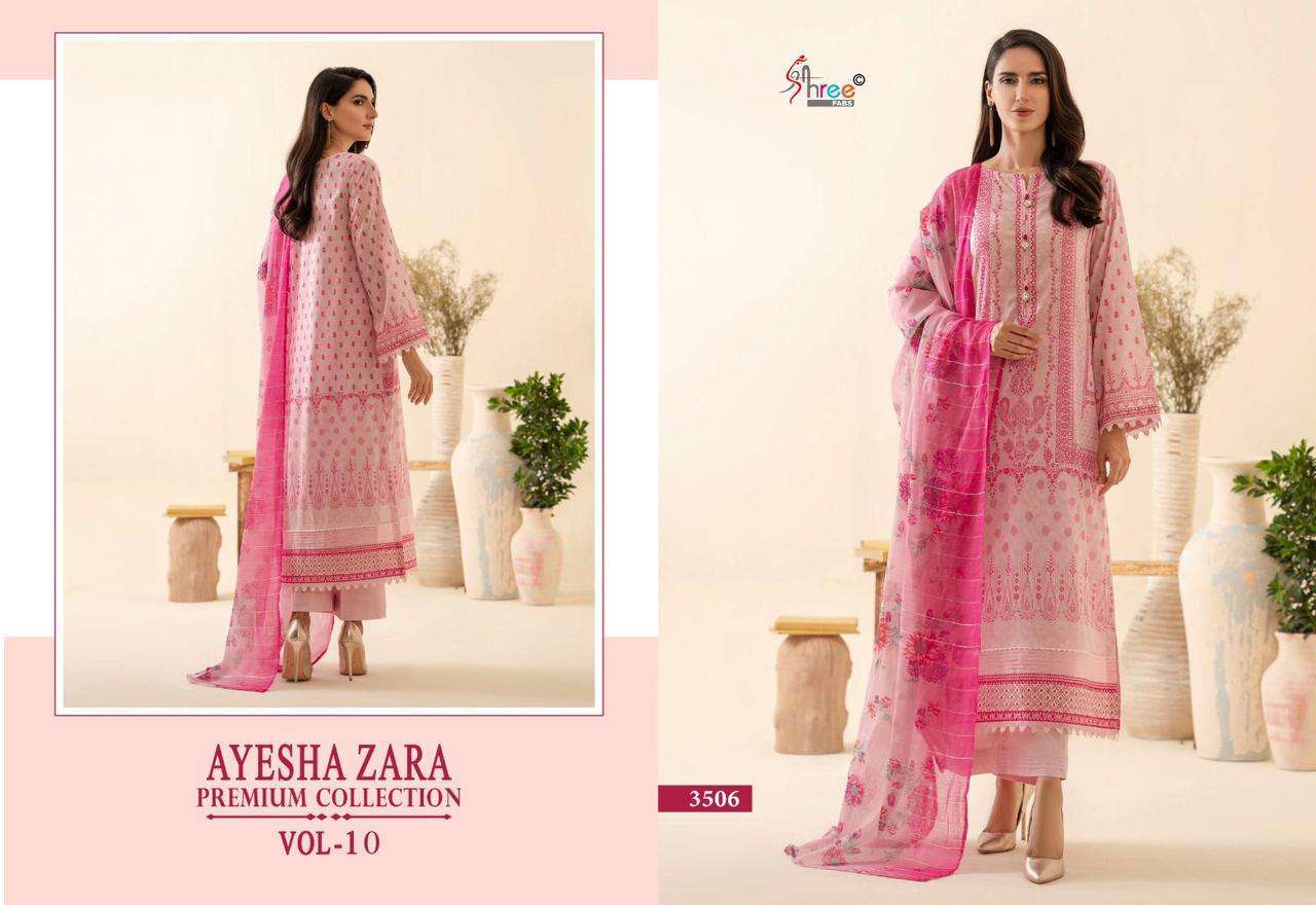 Shree Ayesha Zara 10 Cotton Dupatta Pakistani Salwar Kameez manufacturers in Delhi