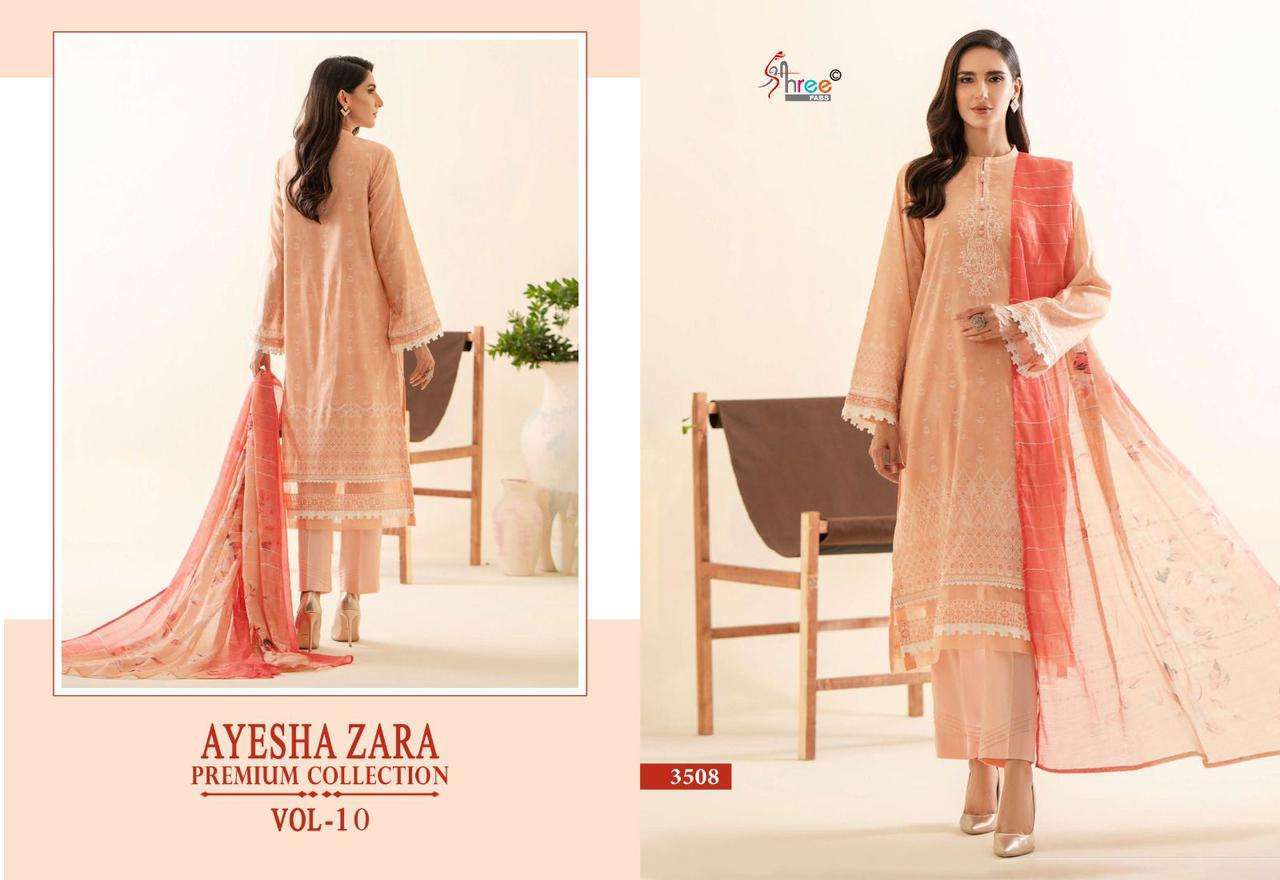 Shree Ayesha Zara 10 Cotton Dupatta Pakistani Salwar Kameez manufacturers in Delhi