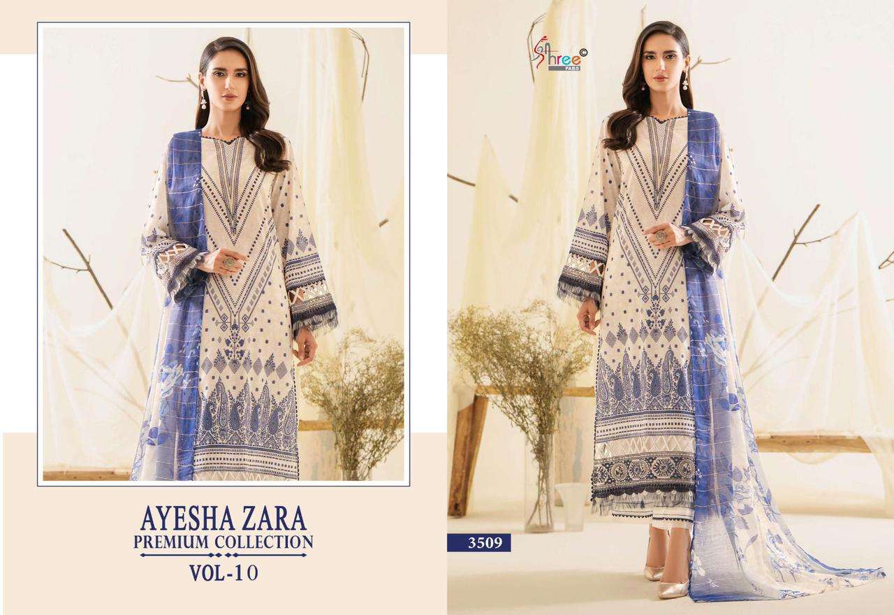 Shree Ayesha Zara 10 Cotton Dupatta Pakistani Salwar Kameez manufacturers in Delhi