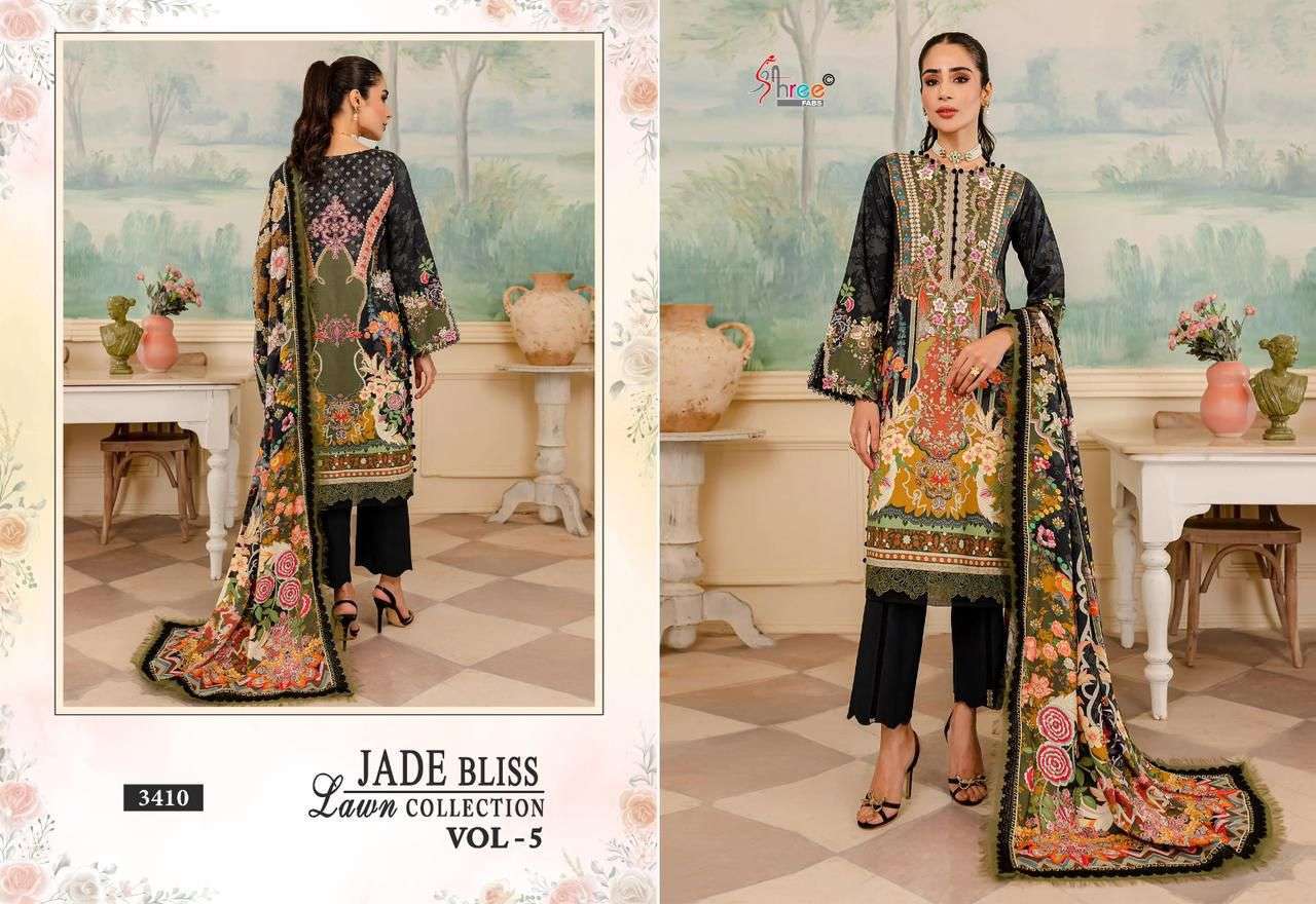 Shree Jade Bliss Vol 5 Chiffon Dupatta  Wholesale Anarkali Salwar Kameez