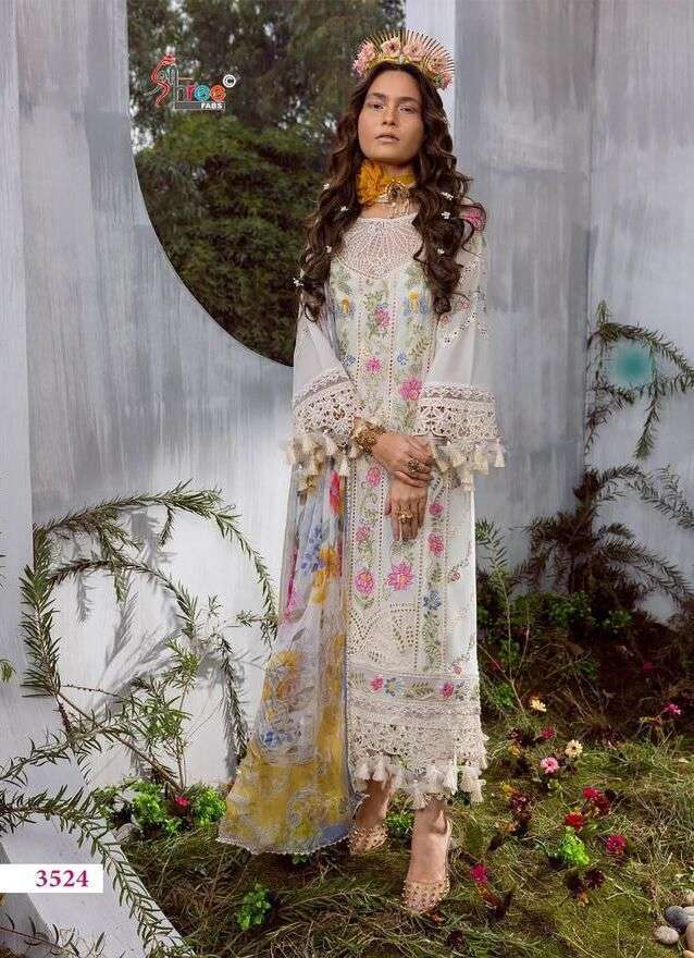 Shree Mariya B Vol 2 Cotton Dupatta Pakistani suit materials in Hyderabad