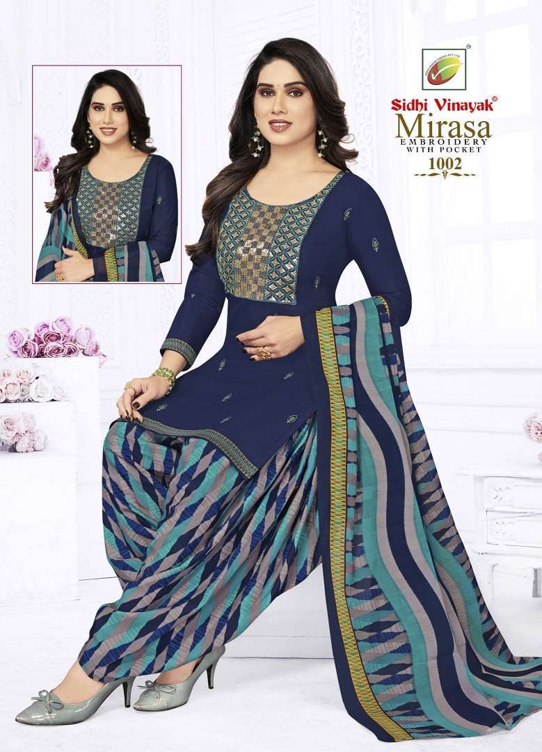 Sidhi Vinayak Mirasa Vol-1 Rayon dress materials suppliers