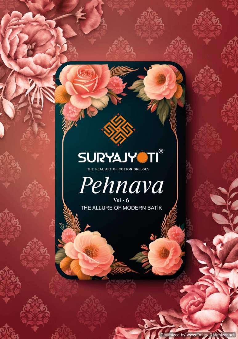 Suryajyoti Pehnava Vol-6 Unstitched dress materials in Jaipur