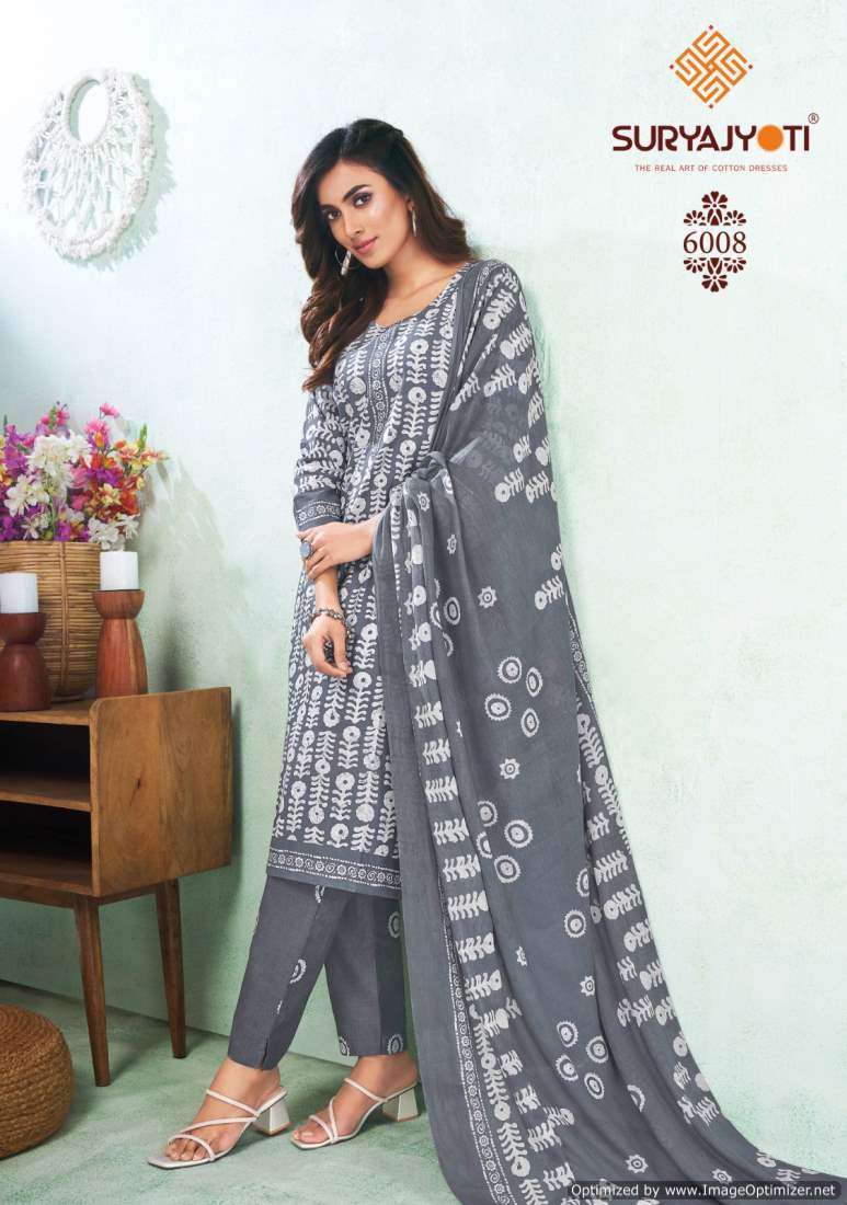 Suryajyoti Pehnava Vol-6 Unstitched dress materials in Jaipur