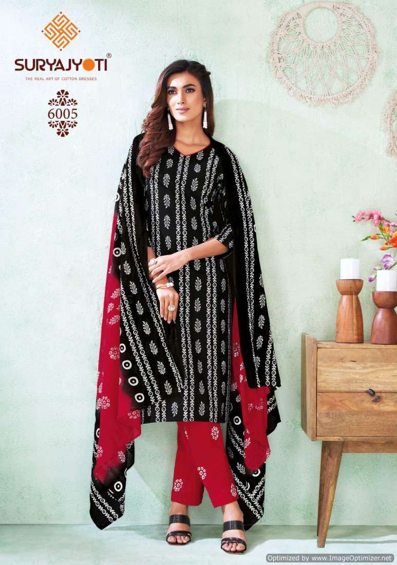 Suryajyoti Pehnava Vol-6 Unstitched dress materials in Jaipur