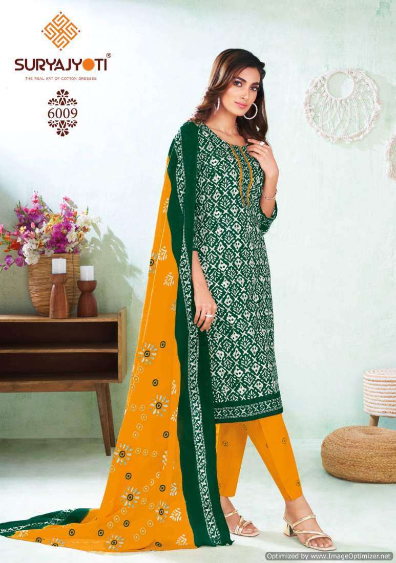 Suryajyoti Pehnava Vol-6 Unstitched dress materials in Jaipur