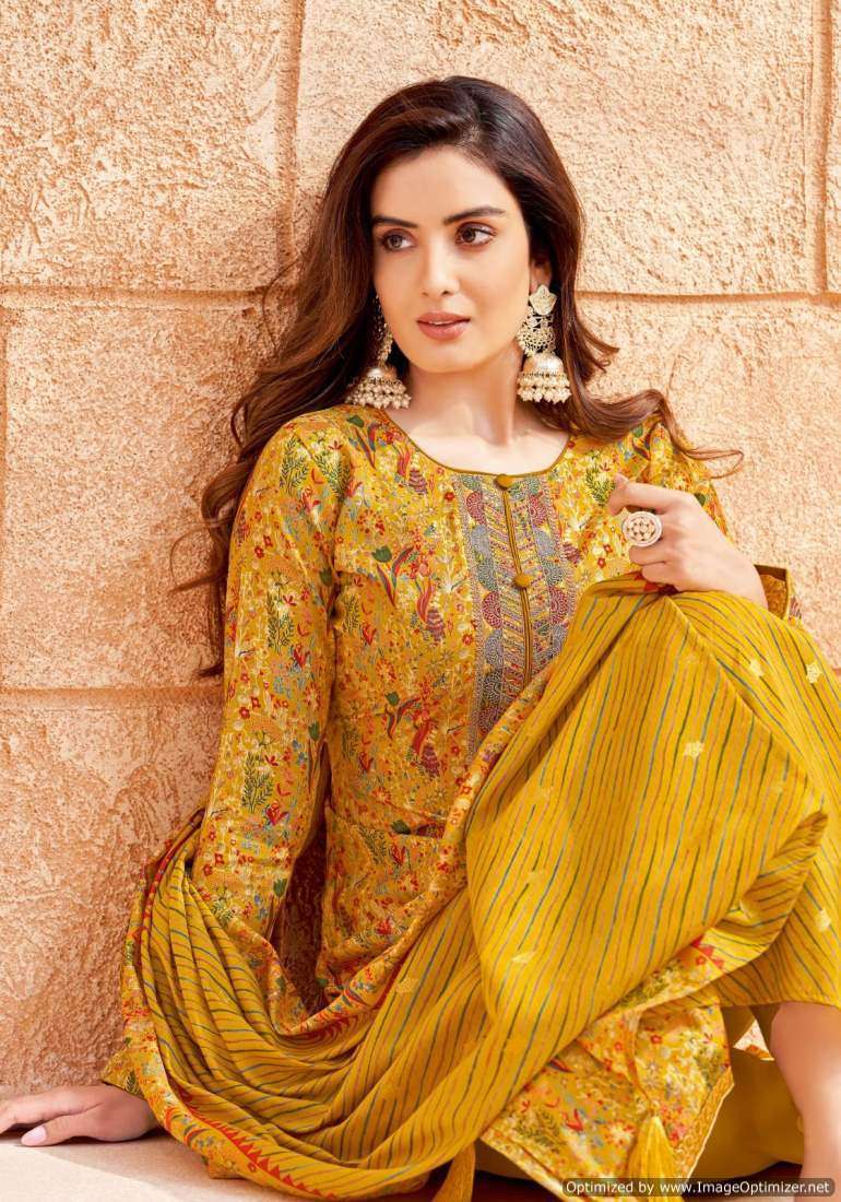 Suryajyoti Priyanka Vol-1 Wholesale chiffon dress materials in Kolkata