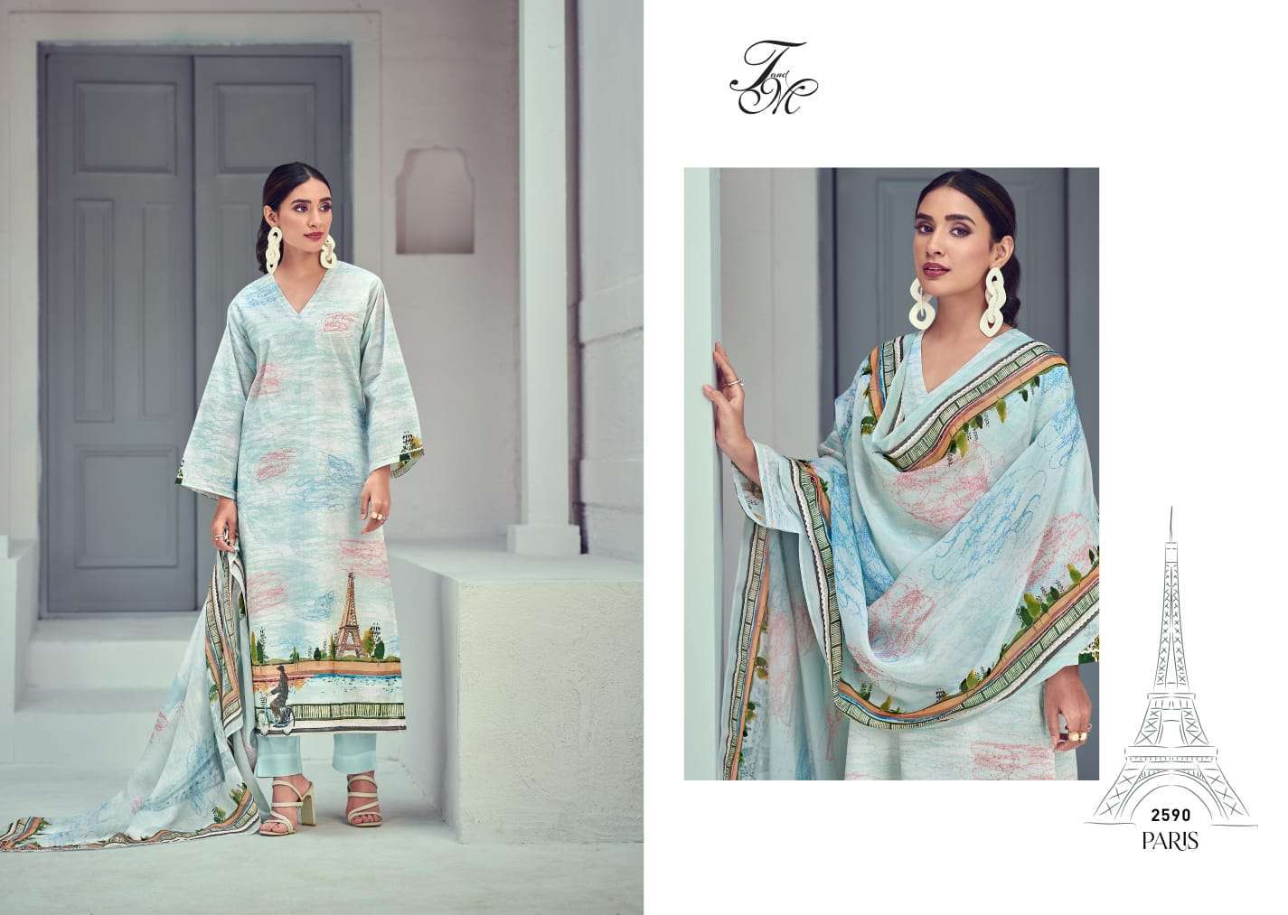 T&M PARIS Surat cotton salwar suits wholesale