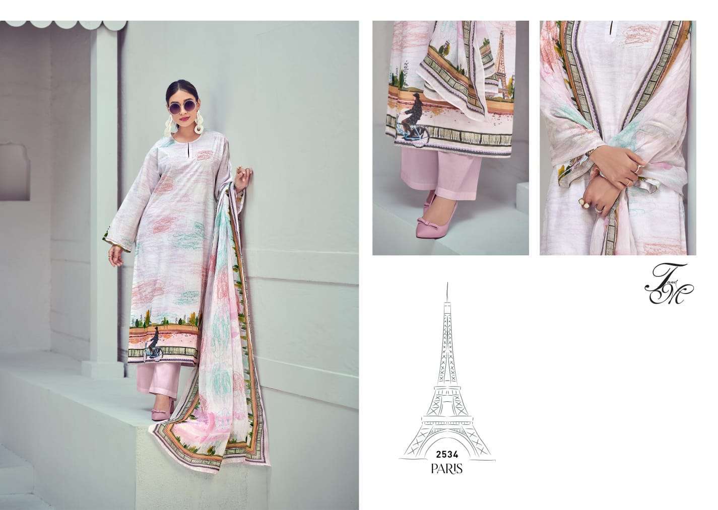 T&M PARIS Surat cotton salwar suits wholesale