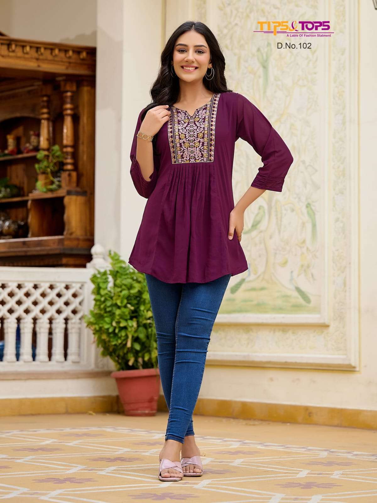 TIPS & TOPS GLAMOUR Indian kurtis wholesale