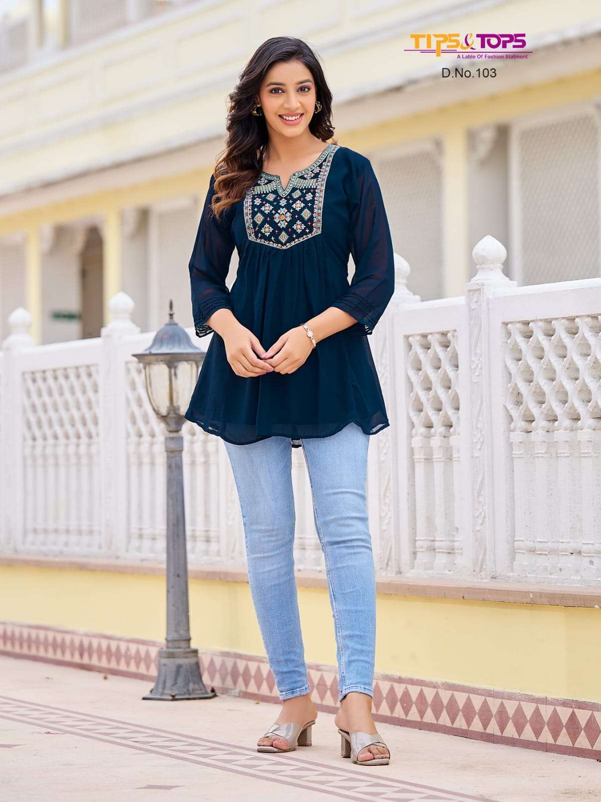 TIPS & TOPS GLAMOUR Indian kurtis wholesale