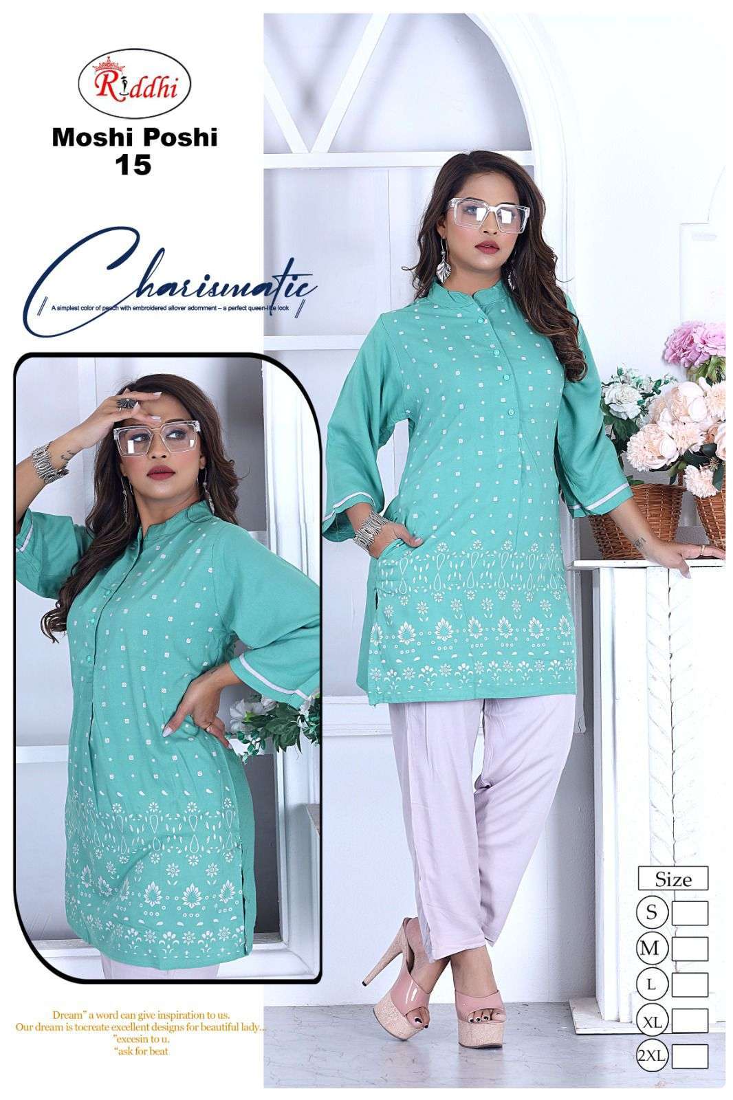 TRENDY RIDDHI MOSHI POSHI Cotton kurti wholesalers in Patna