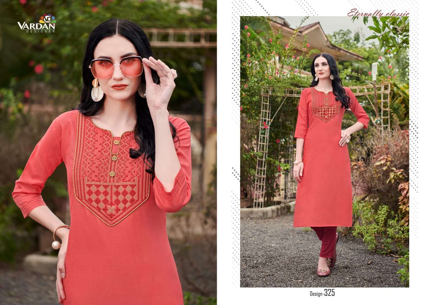 Vardan Designer Cloud Vol-2  Kurti manufacturers in Zaveri Bazaar Mumbai 
