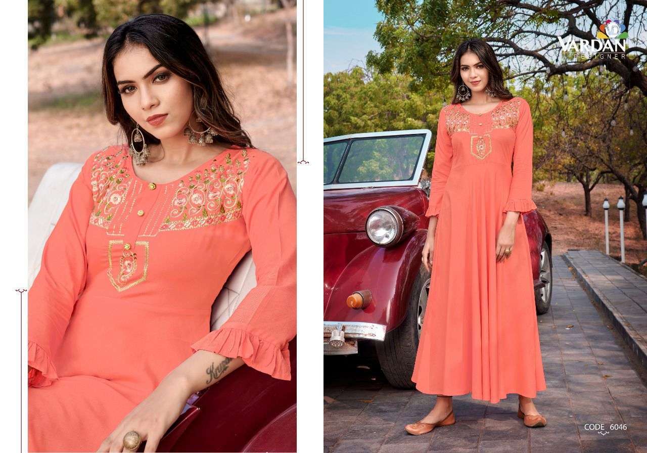 Vardan Designer Ravia Vol- 2 Party wear kurti wholesalers in Patna